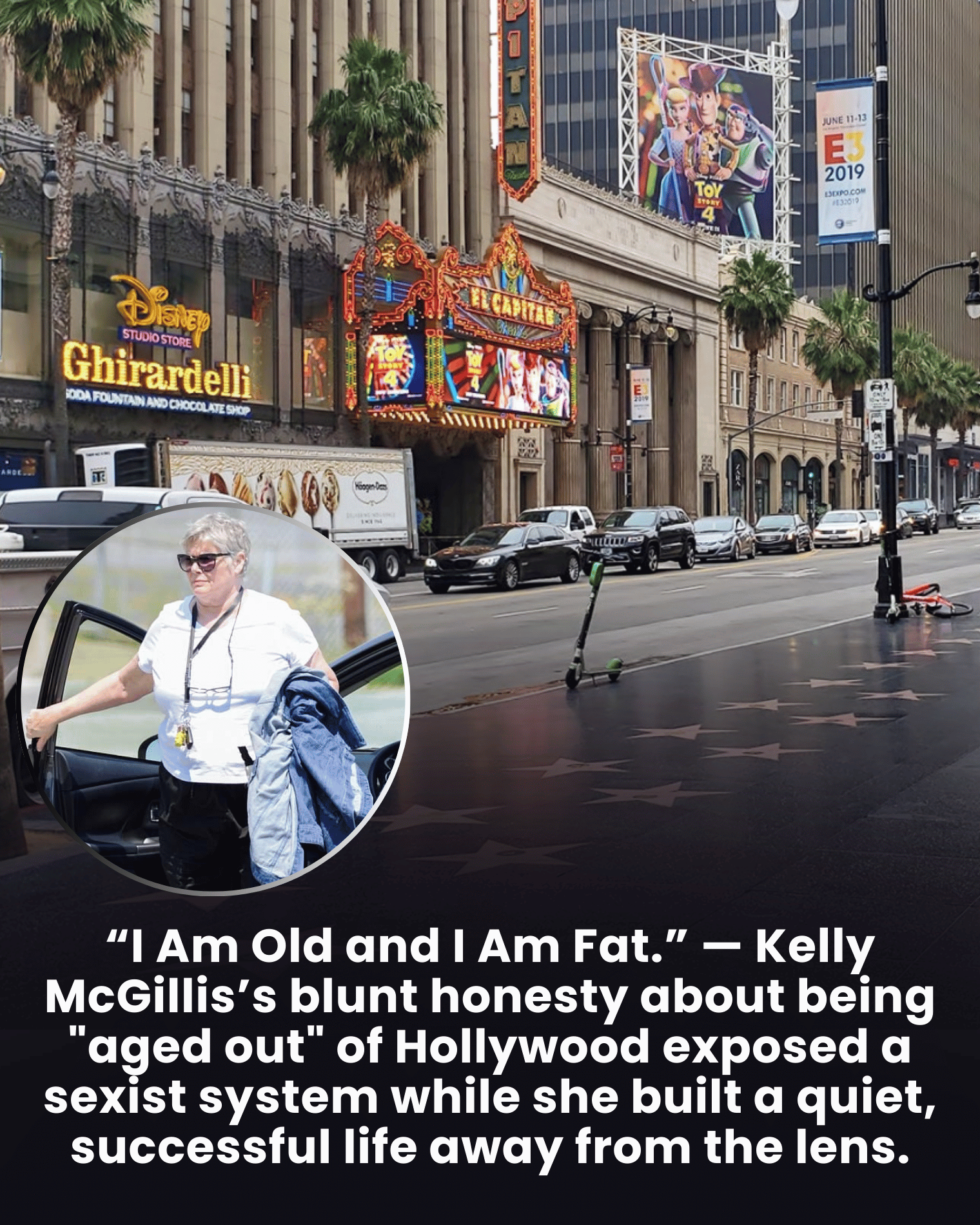 “I Am Old and I Am Fat.” — Kelly McGillis’s blunt honesty about being “aged out” of Hollywood exposed a sexist system while she built a quiet, successful life away from the lens.
