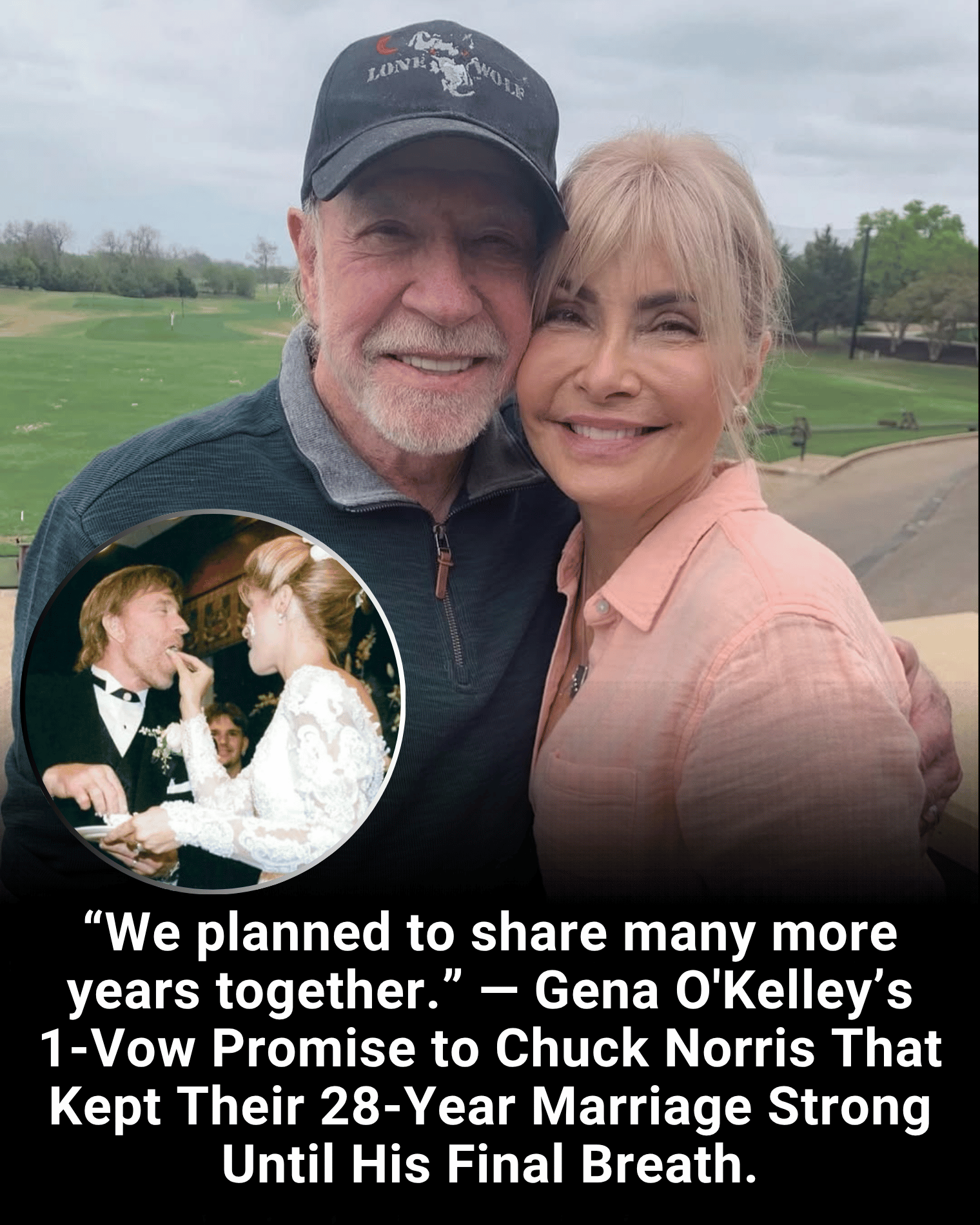 “We planned to share many more years together.” — Gena O’Kelley’s 1-Vow Promise to Chuck Norris That Kept Their 28-Year Marriage Strong Until His Final Breath.