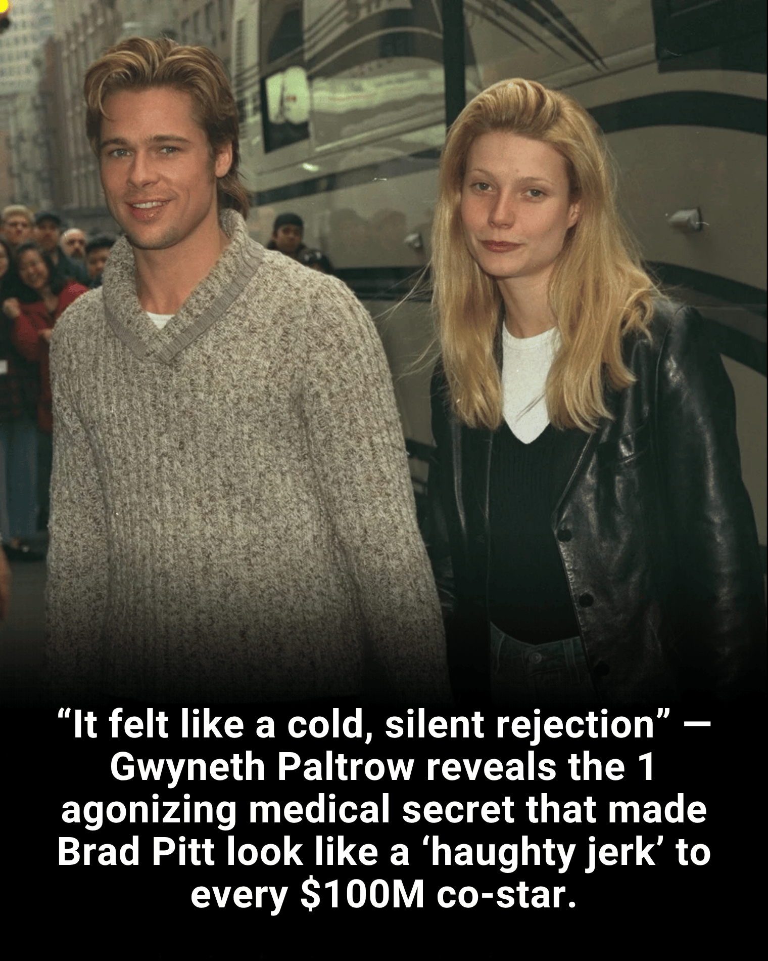 “It felt like a cold, silent rejection” — Gwyneth Paltrow reveals the 1 agonizing medical secret that made Brad Pitt look like a ‘haughty jerk’ to every $100M co-star.