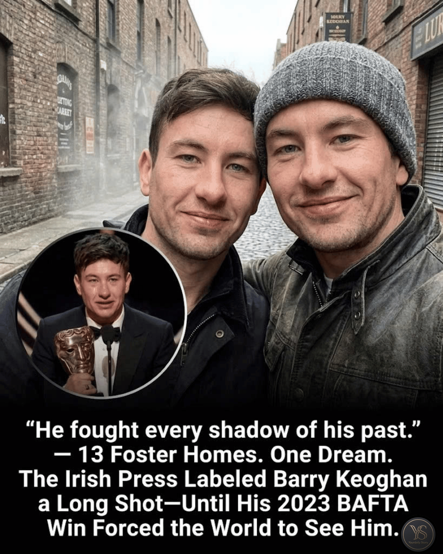 “He fought every shadow of his past.” — 13 Foster Homes. One Dream. The Irish Press Labeled Barry Keoghan a Long Shot—Until His 2023 BAFTA Win Forced the World to See Him.