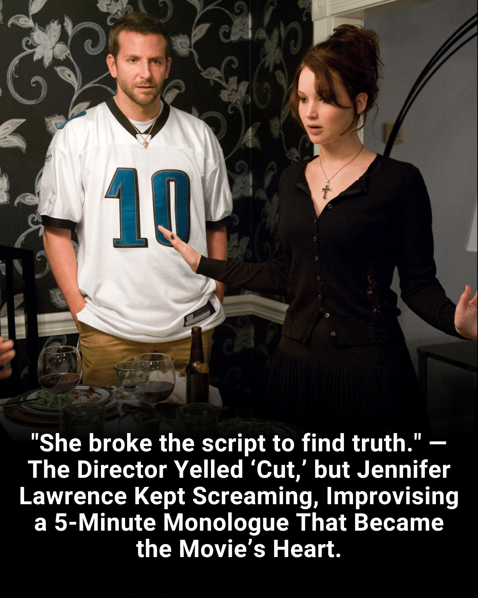 “She broke the script to find truth.” — The Director Yelled ‘Cut,’ but Jennifer Lawrence Kept Screaming, Improvising a 5-Minute Monologue That Became the Movie’s Heart.