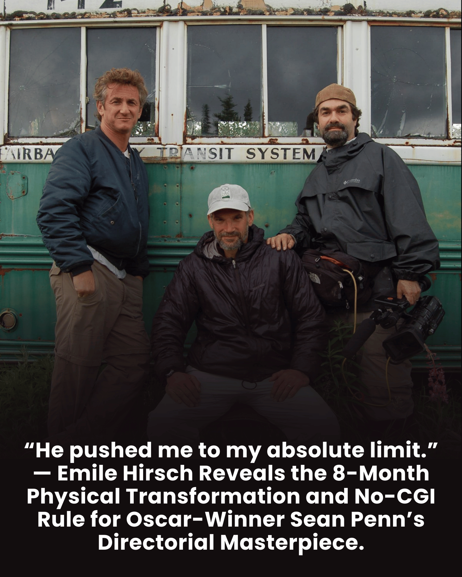 “He pushed me to my absolute limit.” — Emile Hirsch Reveals the 8-Month Physical Transformation and No-CGI Rule for Oscar-Winner Sean Penn’s Directorial Masterpiece.