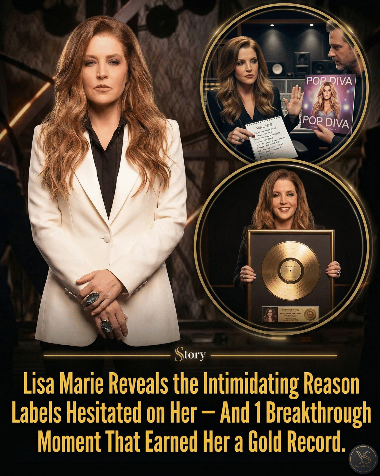 Lisa Marie Reveals the Intimidating Reason Labels Hesitated on Her — And 1 Breakthrough Moment That Earned Her a Gold Record.