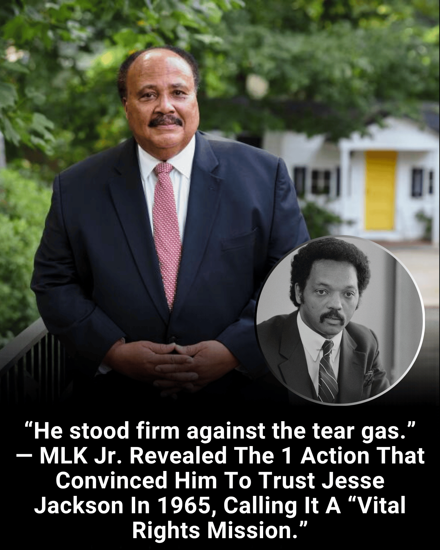 “He stood firm against the tear gas.” — MLK Jr. Revealed The 1 Action That Convinced Him To Trust Jesse Jackson In 1965, Calling It A “Vital Rights Mission.”