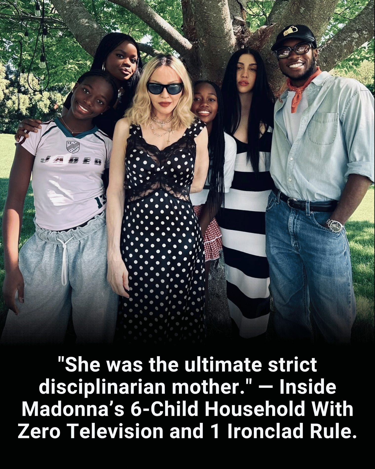“She was the ultimate strict disciplinarian mother.” — Inside Madonna’s 6-Child Household With Zero Television and 1 Ironclad Rule.