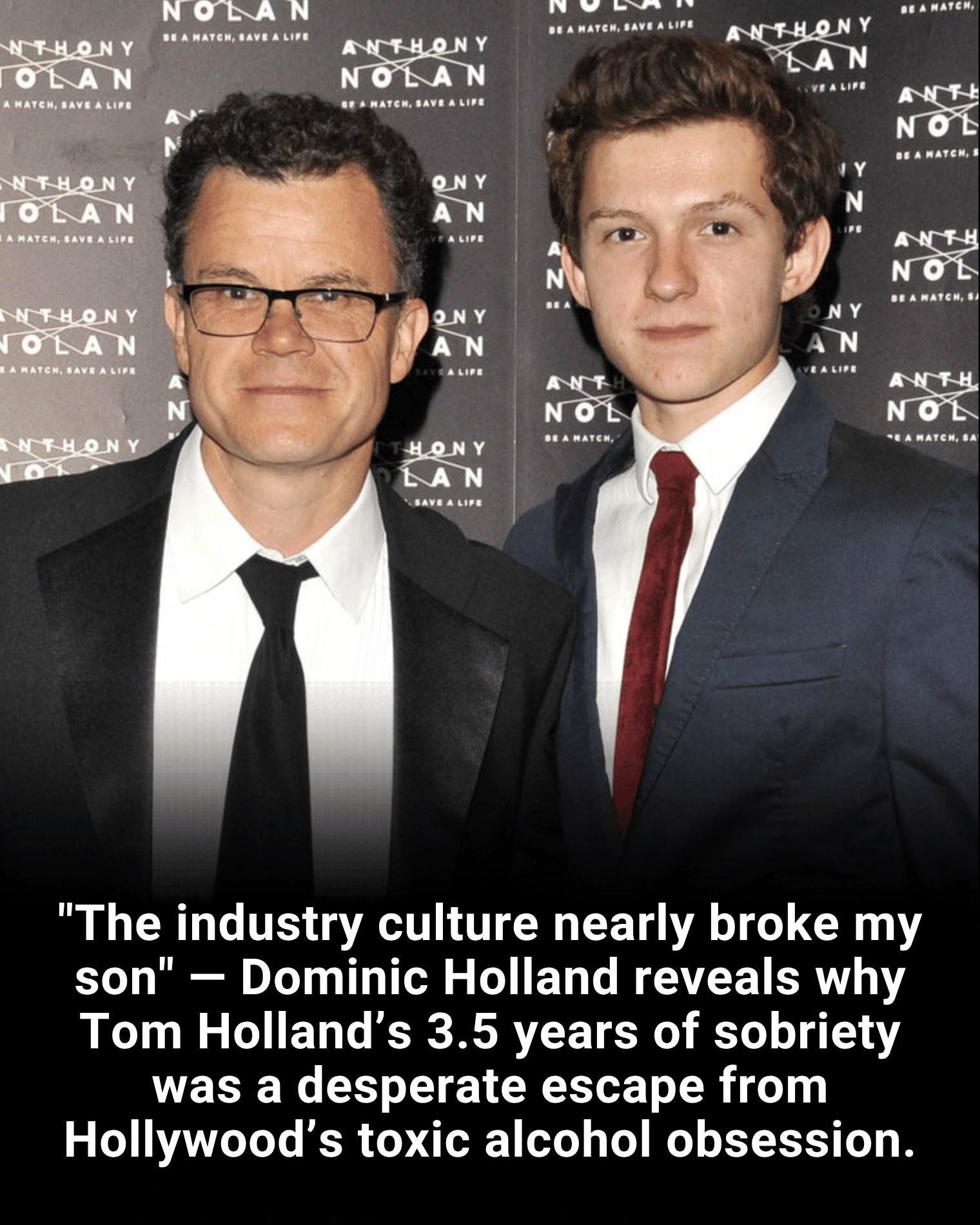 “The industry culture nearly broke my son” — Dominic Holland reveals why Tom Holland’s 3.5 years of sobriety was a desperate escape from Hollywood’s toxic alcohol obsession.