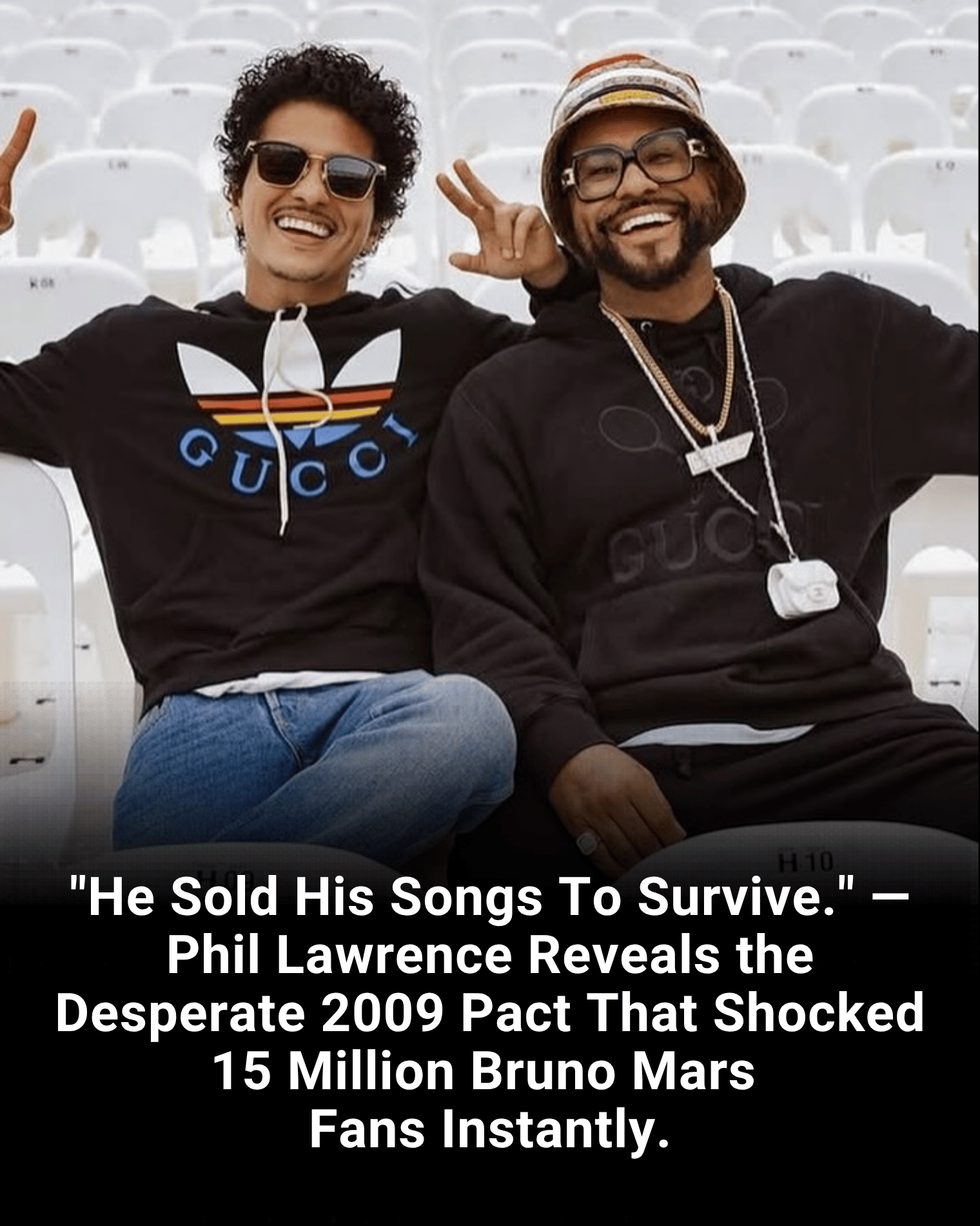 “He Sold His Songs To Survive.” — Phil Lawrence Reveals the Desperate 2009 Pact That Shocked 15 Million Bruno Mars Fans Instantly.