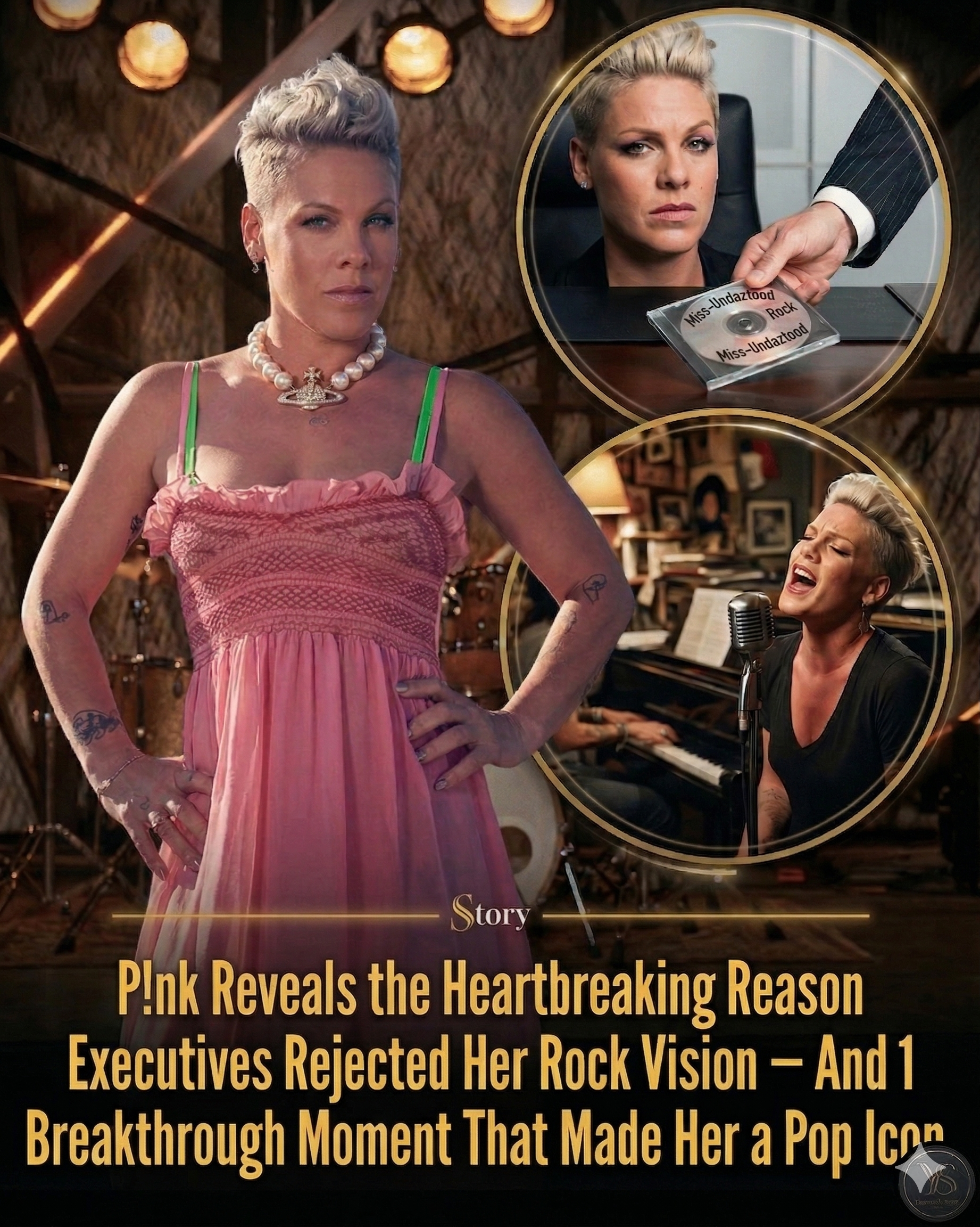 P!nk Reveals the Heartbreaking Reason Executives Rejected Her Rock Vision — And 1 Breakthrough Moment That Made Her a Pop Icon.