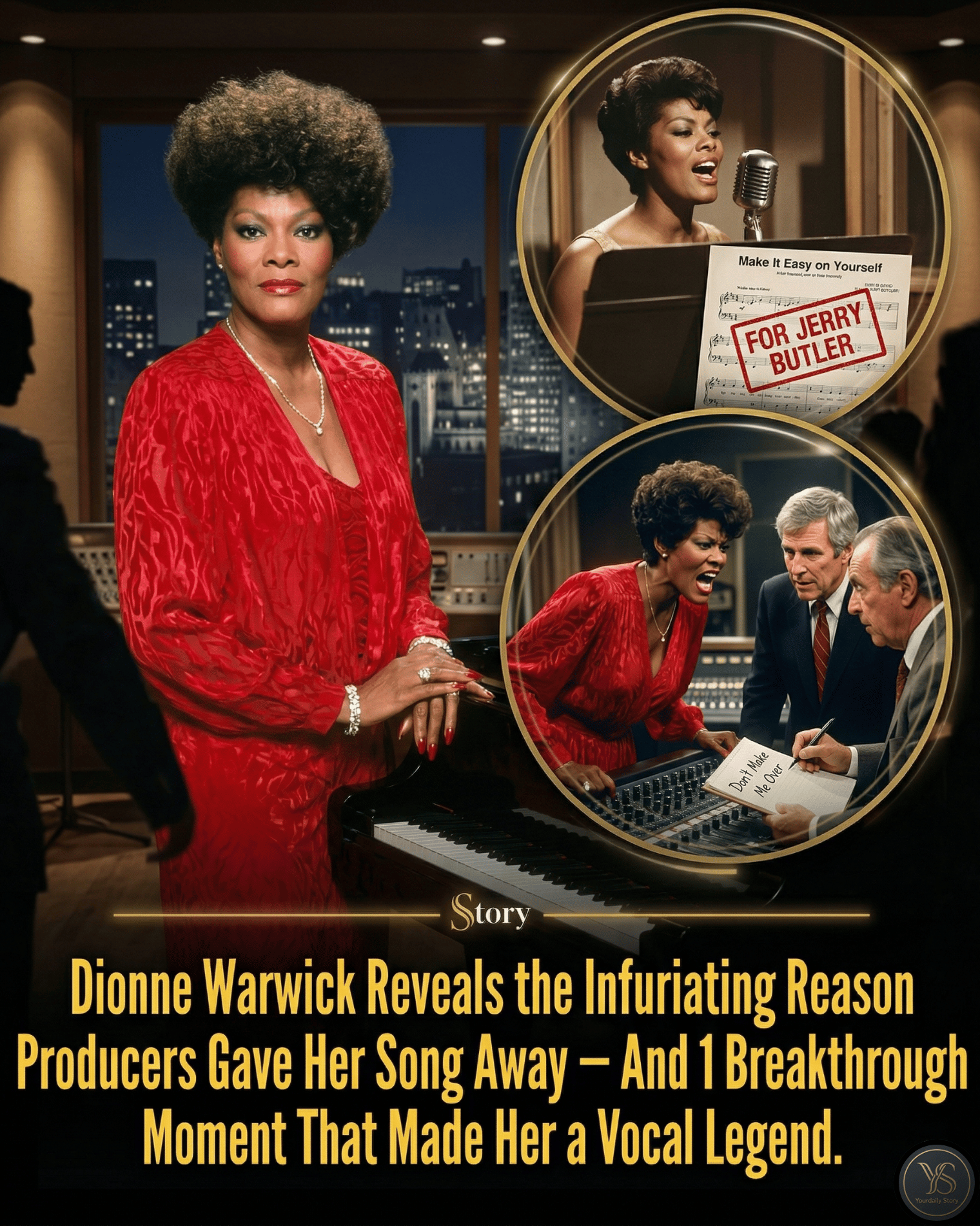 Dionne Warwick Reveals the Infuriating Reason Producers Gave Her Song Away — And 1 Breakthrough Moment That Made Her a Vocal Legend.