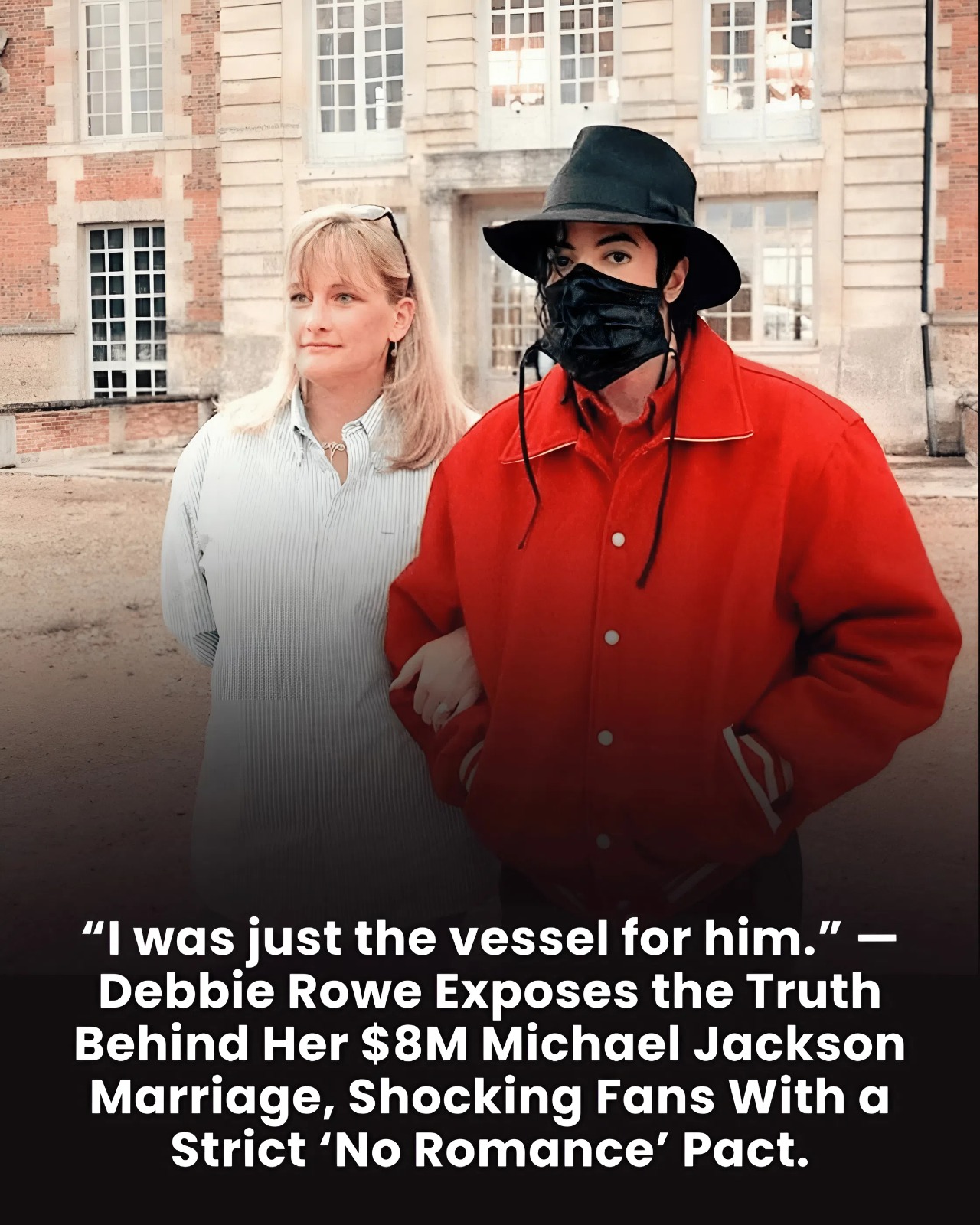 “I was just the vessel for him.” — Debbie Rowe Exposes the Truth Behind Her $8M Michael Jackson Marriage, Shocking Fans With a Strict ‘No Romance’ Pact.