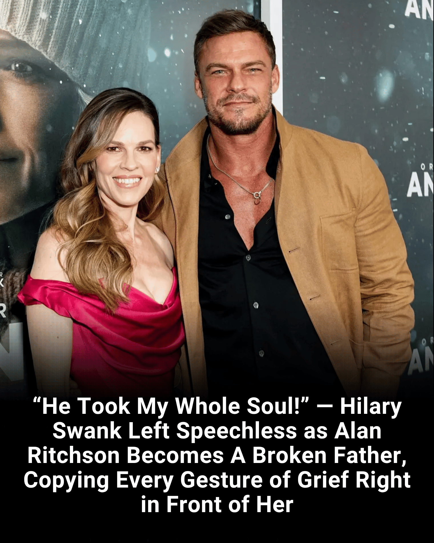 “He Took My Whole Soul!” — Hilary Swank Left Speechless as Alan Ritchson Becomes A Broken Father, Copying Every Gesture of Grief Right in Front of Her