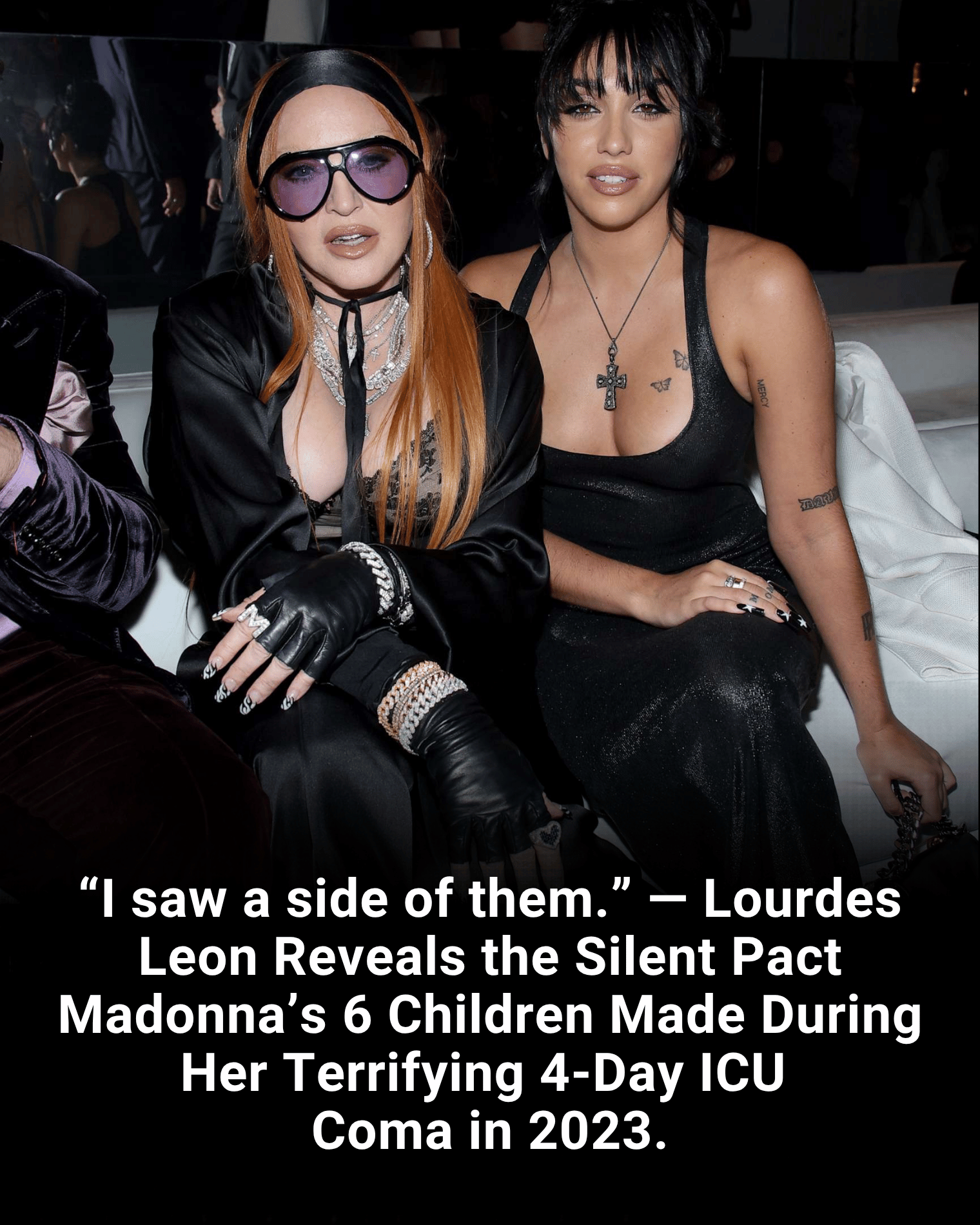 “I saw a side of them.” — Lourdes Leon Reveals the Silent Pact Madonna’s 6 Children Made During Her Terrifying 4-Day ICU Coma in 2023.