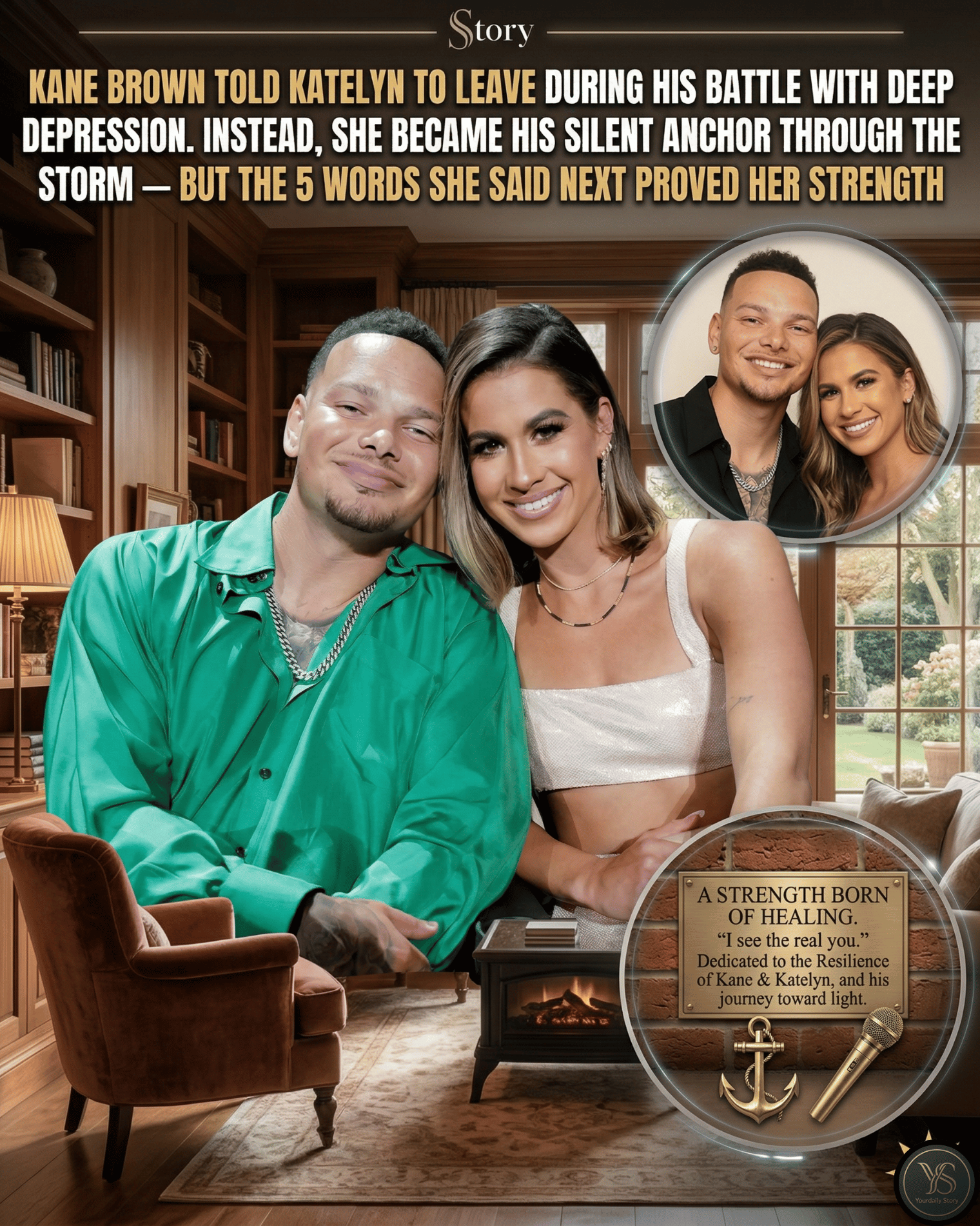 Kane Brown Told Katelyn To Leave During His Battle With Deep Depression. Instead, She Became His Silent Anchor Through The Storm — But The 5 Words She Said Next Proved Her Strength