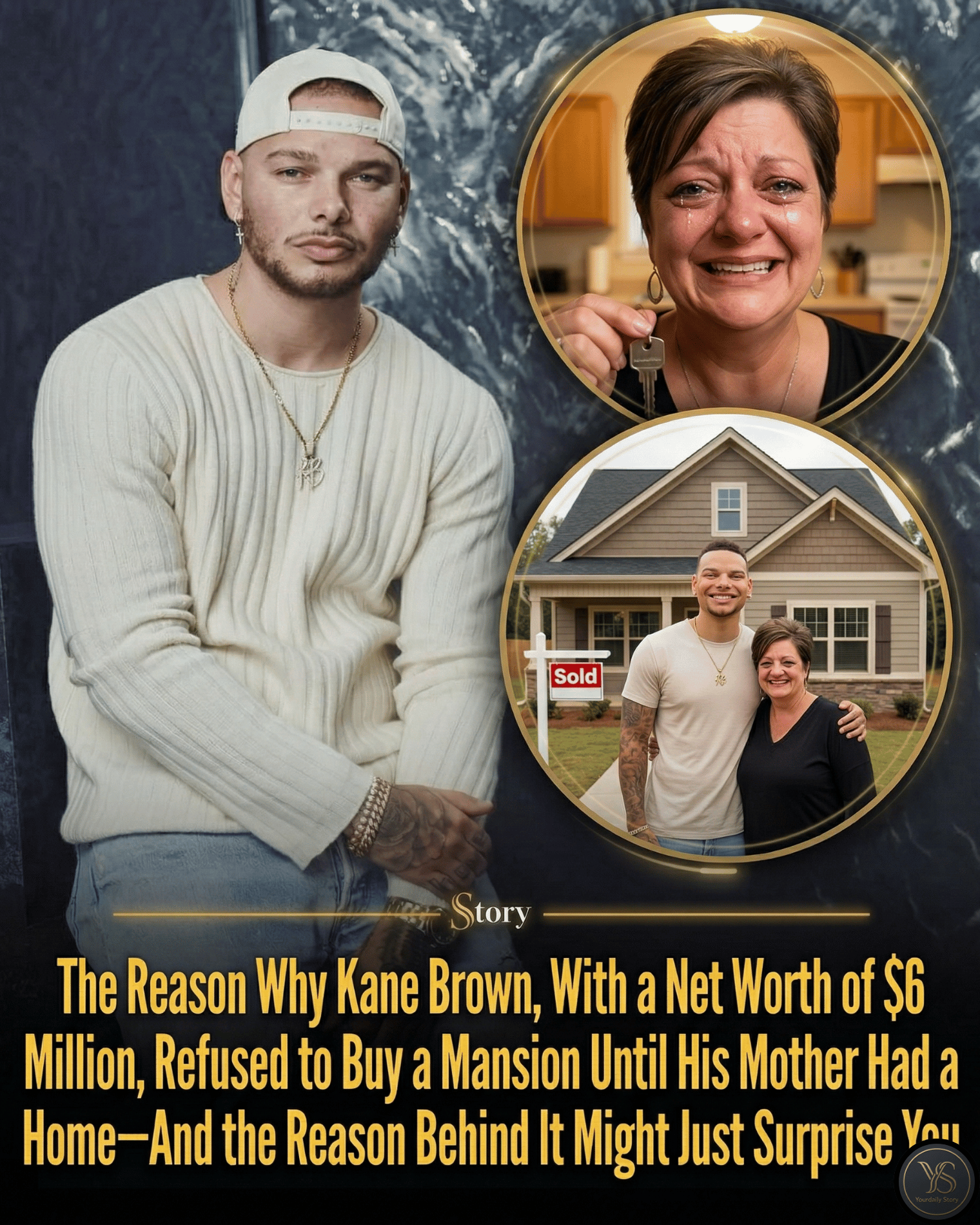 The Reason Why Kane Brown, With a Net Worth of $6 Million, Refused to Buy a Mansion Until His Mother Had a Home—And the Reason Behind It Might Just Surprise You