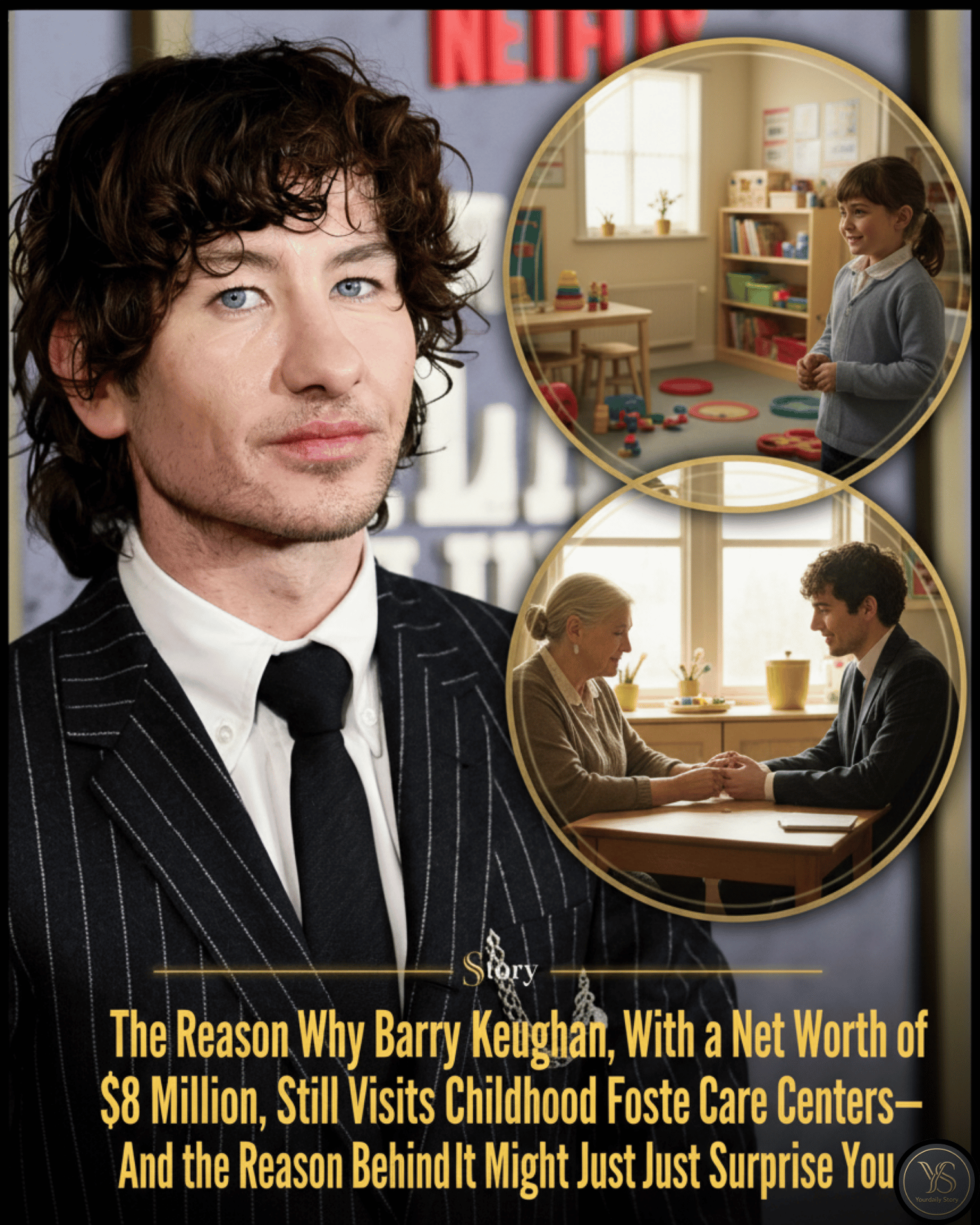 The Reason Why Barry Keoghan, With a Net Worth of $8 Million, Still Visits His Childhood Foster Care Centers—And the Reason Behind It Might Just Surprise You