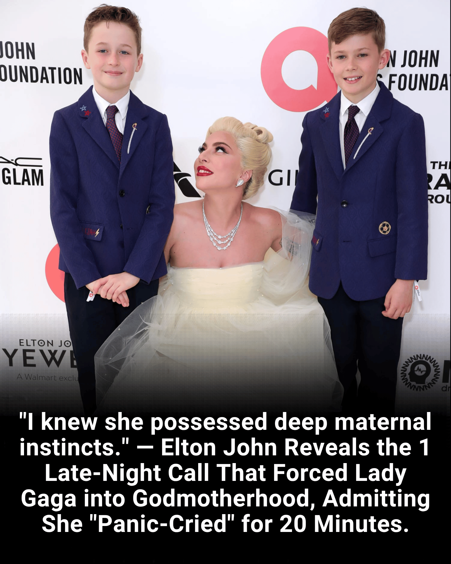 “I knew she possessed deep maternal instincts.” — Elton John Reveals the 1 Late-Night Call That Forced Lady Gaga into Godmotherhood, Admitting She “Panic-Cried” for 20 Minutes.