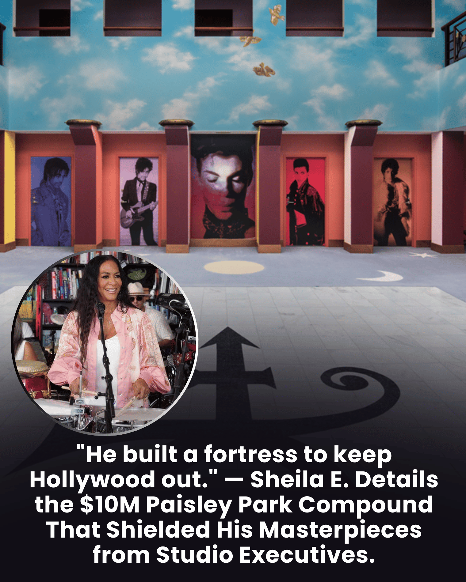 “He built a fortress to keep Hollywood out.” — Sheila E. Details the $10M Paisley Park Compound That Shielded His Masterpieces from Studio Executives.