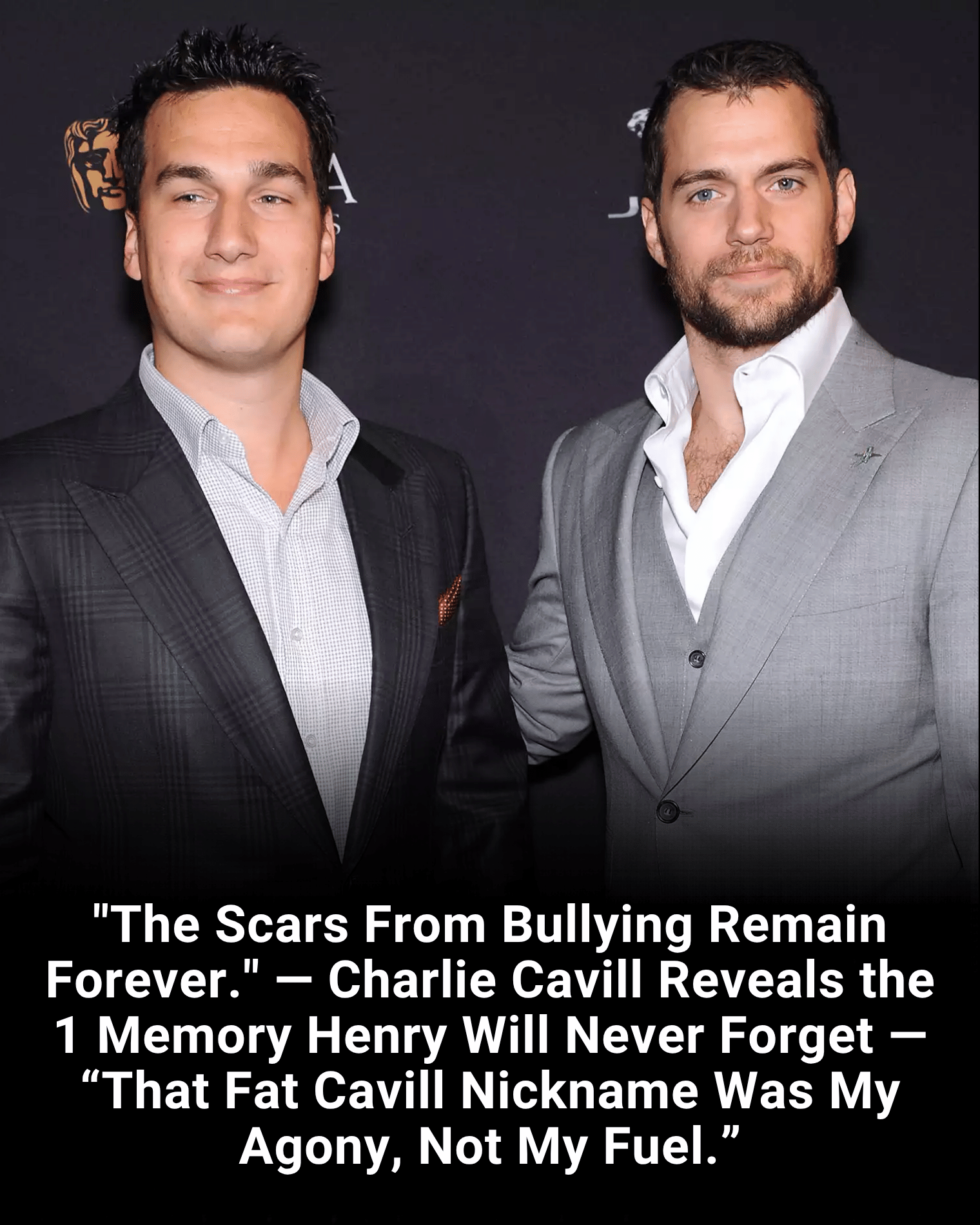 “The Scars From Bullying Remain Forever.” — Charlie Cavill Reveals the 1 Memory Henry Will Never Forget — “That Fat Cavill Nickname Was My Agony, Not My Fuel.”