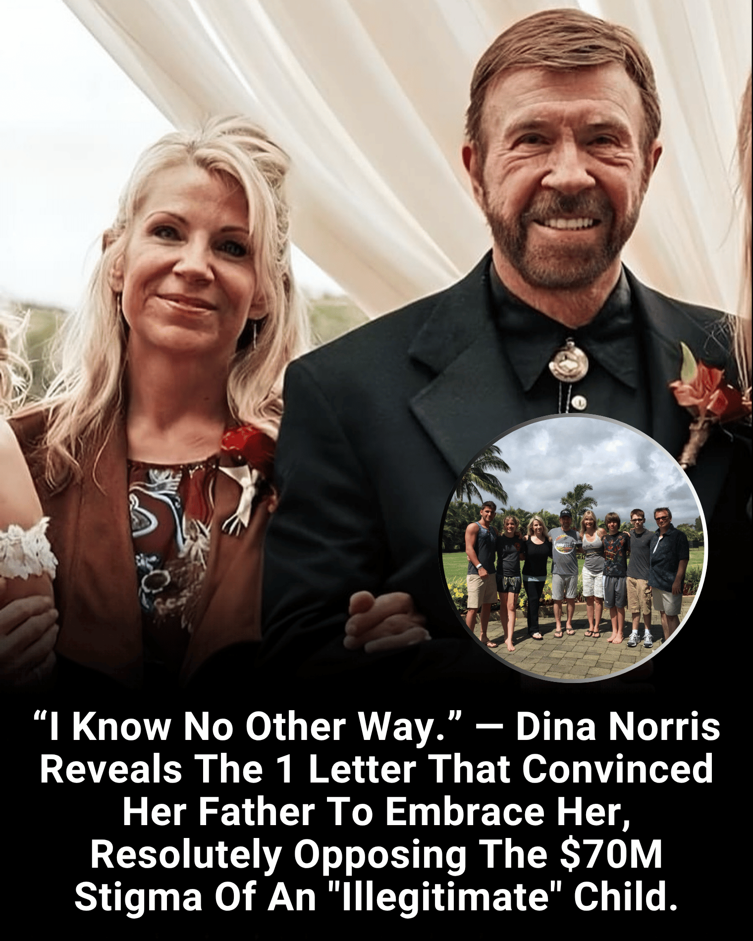 “It Isn’t Mandatory.” — Dianne Holechek Reveals The 1 Heartfelt Letter That Convinced Her To Welcome Chuck’s Secret Daughter, Calling It A “Family Healing Project.”