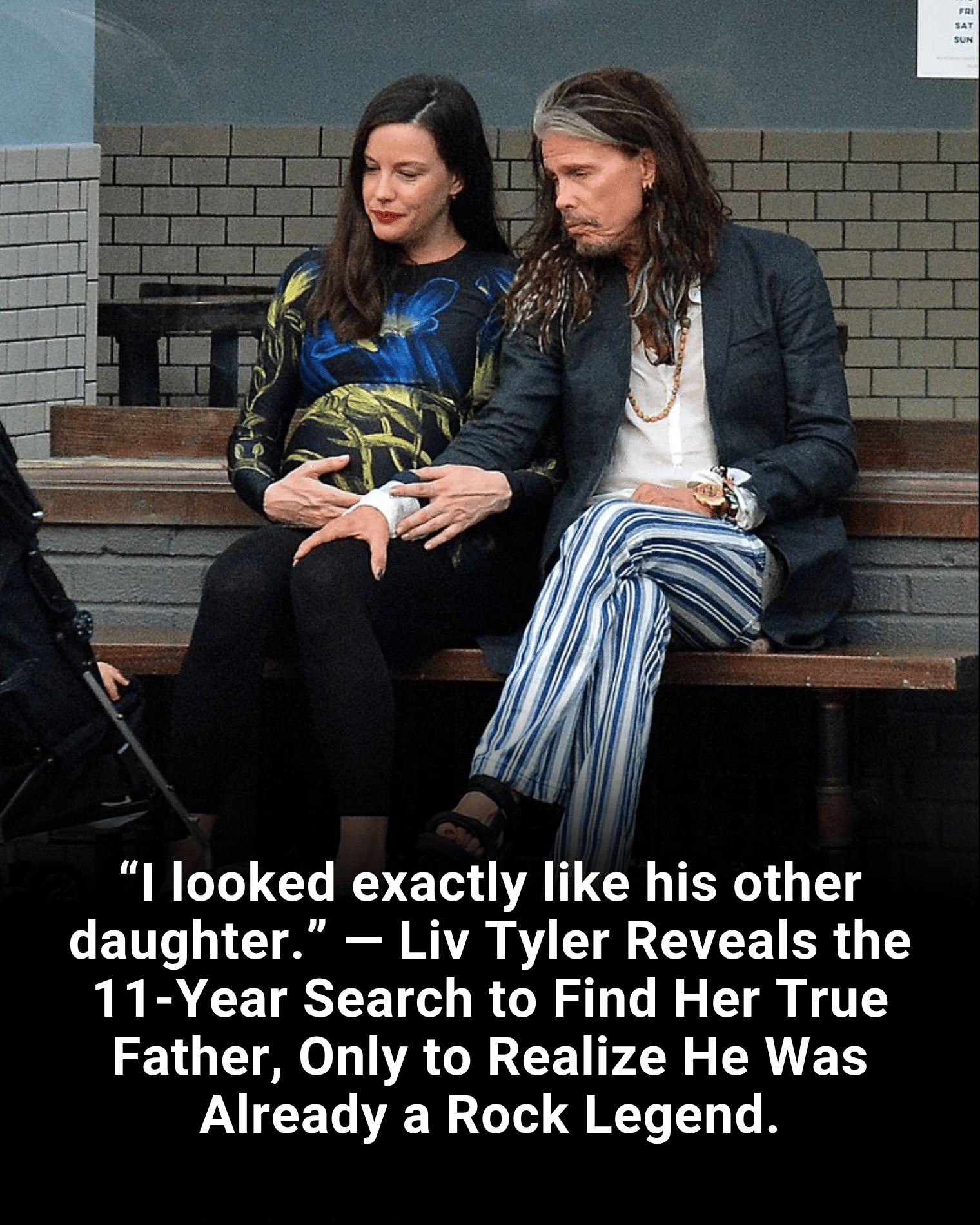 “I looked exactly like his other daughter.” — Liv Tyler Reveals the 11-Year Search to Find Her True Father, Only to Realize He Was Already a Rock Legend.