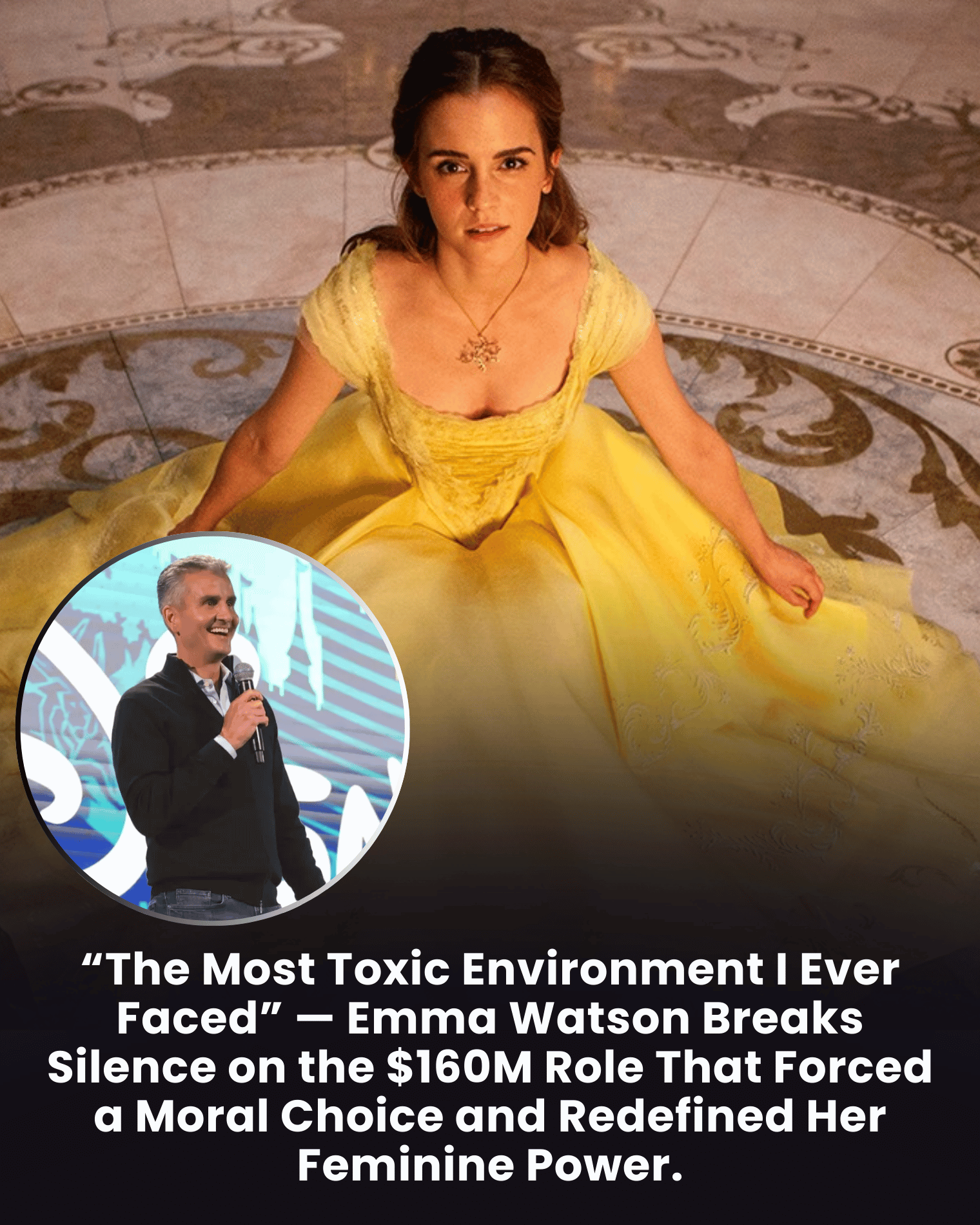 “The Most Toxic Environment I Ever Faced” — Emma Watson Breaks Silence on the $160M Role That Forced a Moral Choice and Redefined Her Feminine Power.