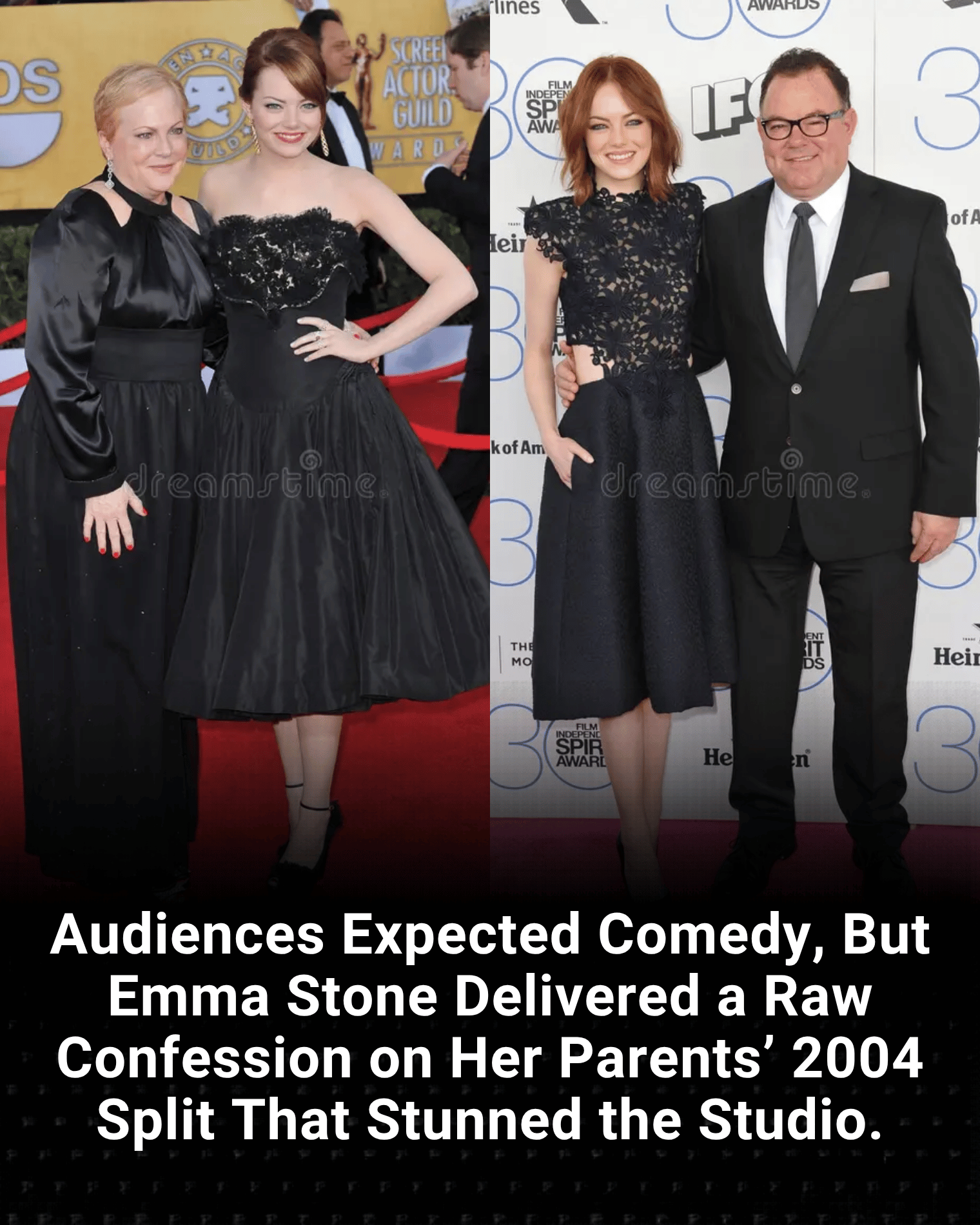 Audiences Expected Comedy, But Emma Stone Delivered a Raw Confession on Her Parents’ 2004 Split That Stunned the Studio.