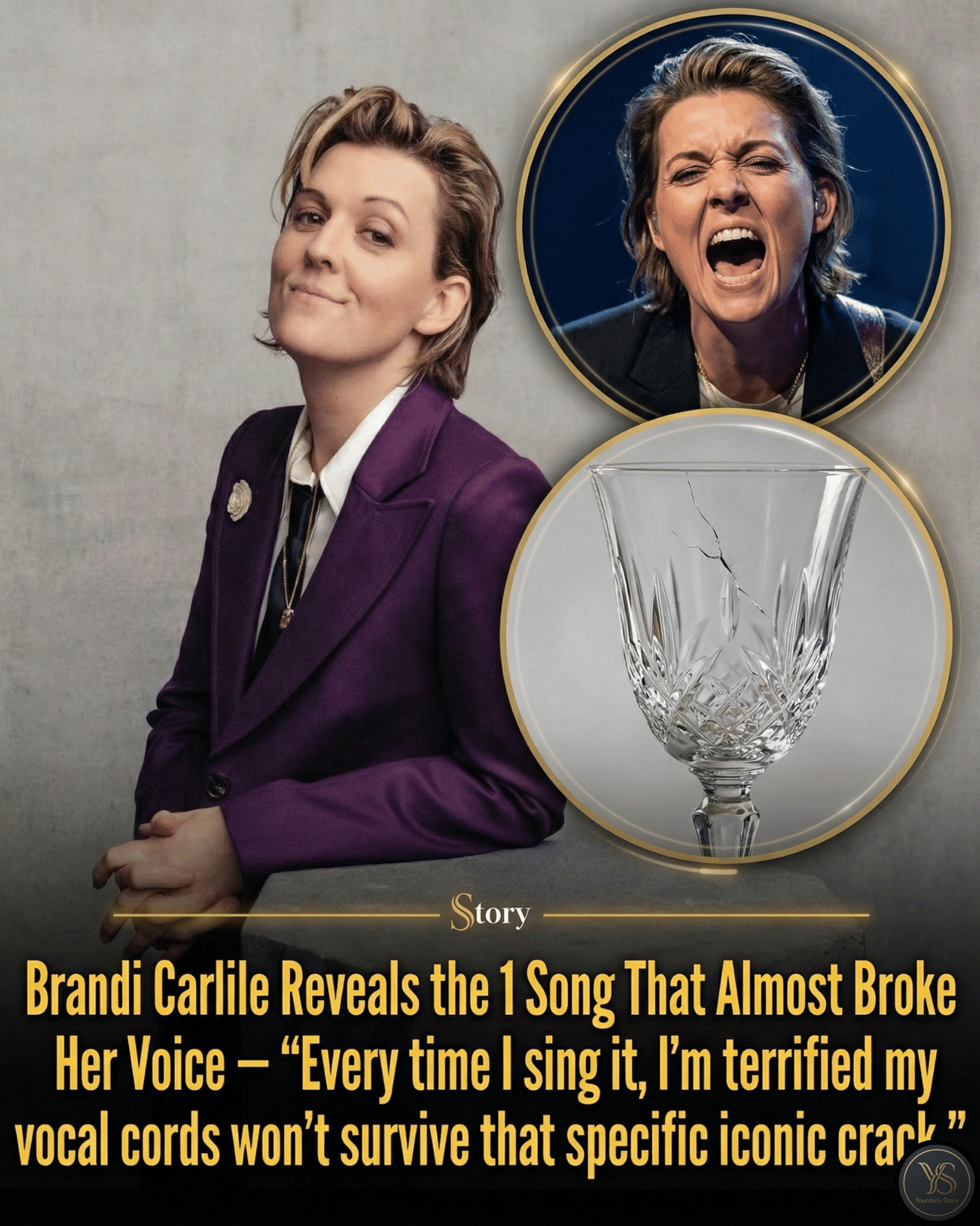 Brandi Carlile Reveals the 1 Song That Almost Broke Her Voice — “Every time I sing it, I’m terrified my vocal cords won’t survive that specific iconic crack.”