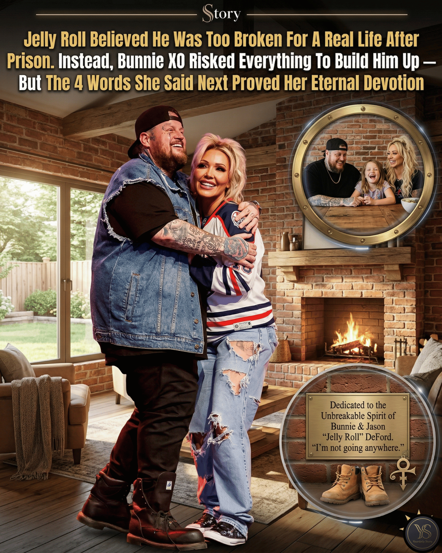 Jelly Roll Believed He Was Too Broken For A Real Life After Prison. Instead, Bunnie XO Risked Everything To Build Him Up — But The 4 Words She Said Next Proved Her Eternal Devotion