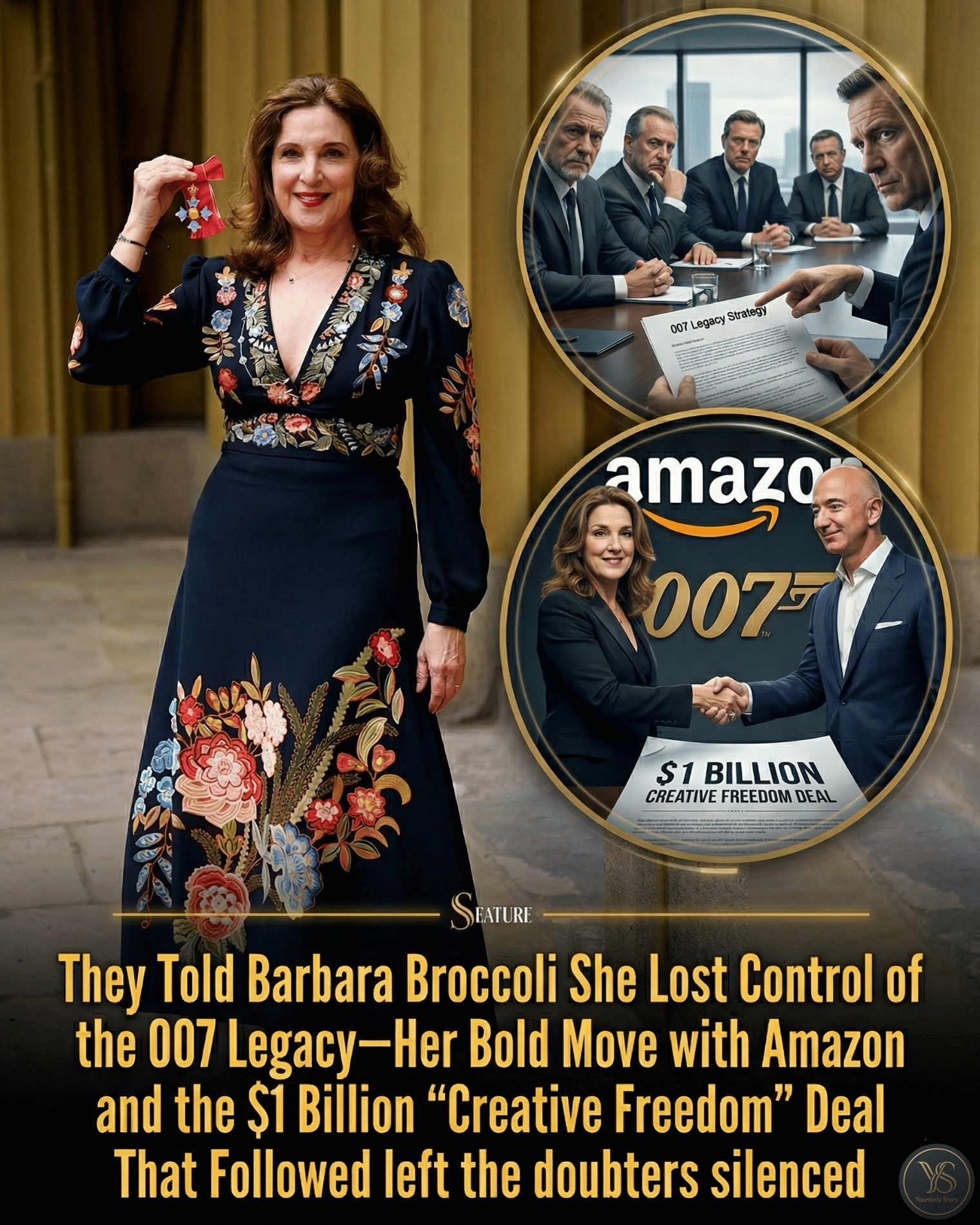 They Told Barbara Broccoli She Lost Control of the 007 Legacy—Her Bold Move with Amazon and the $1 Billion “Creative Freedom” Deal That Followed left the doubters silenced.
