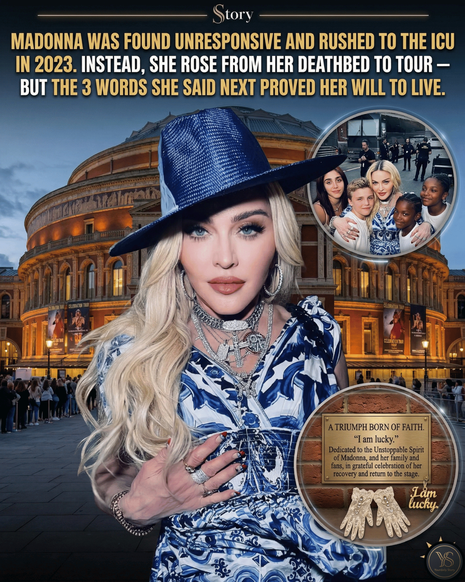 Madonna Was Found Unresponsive And Rushed To The ICU In 2023. Instead, She Rose From Her Deathbed To Tour — But The 3 Words She Said Next Proved Her Will To Live.