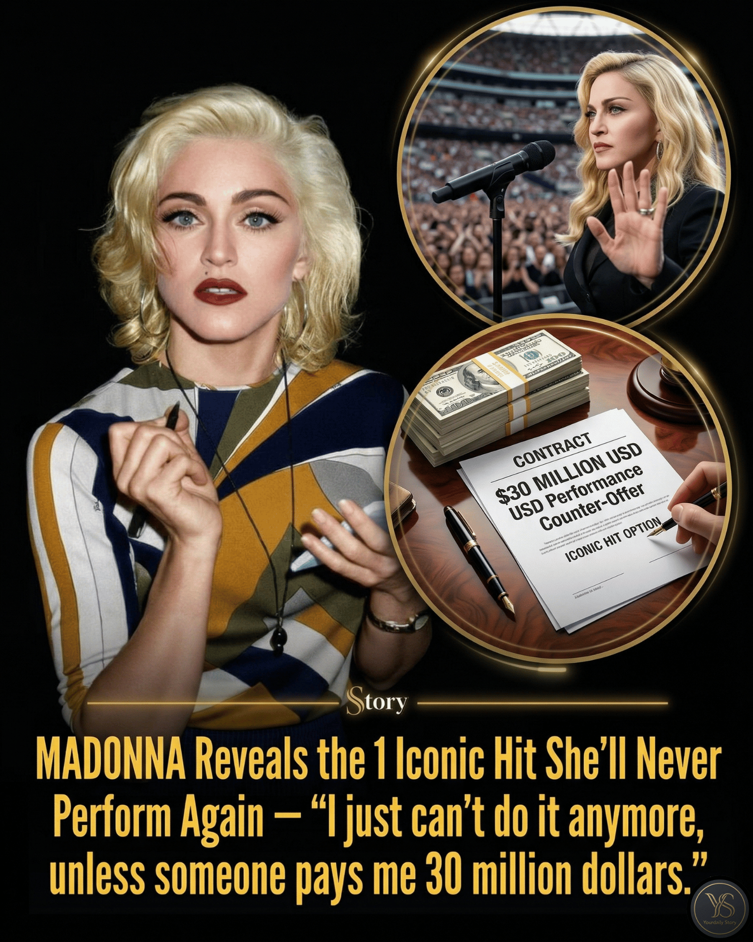 Madonna Reveals the 1 Iconic Hit She’ll Never Perform Again — “I just can’t do it anymore, unless someone pays me 30 million dollars.”