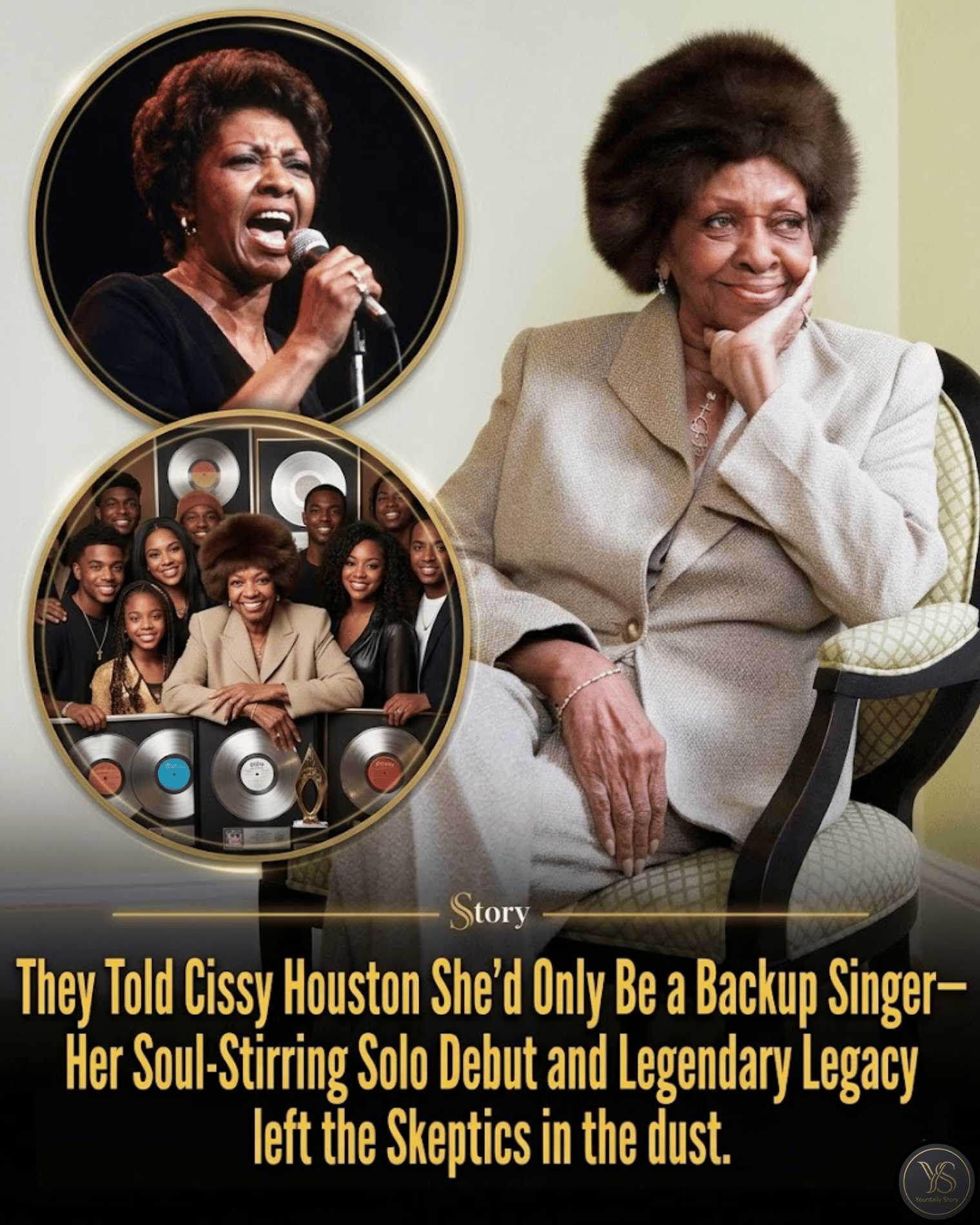 They Told Cissy Houston She’d Only Be a Backup Singer—Her Soul-Stirring Solo Debut and Legendary Legacy left the Skeptics in the dust.