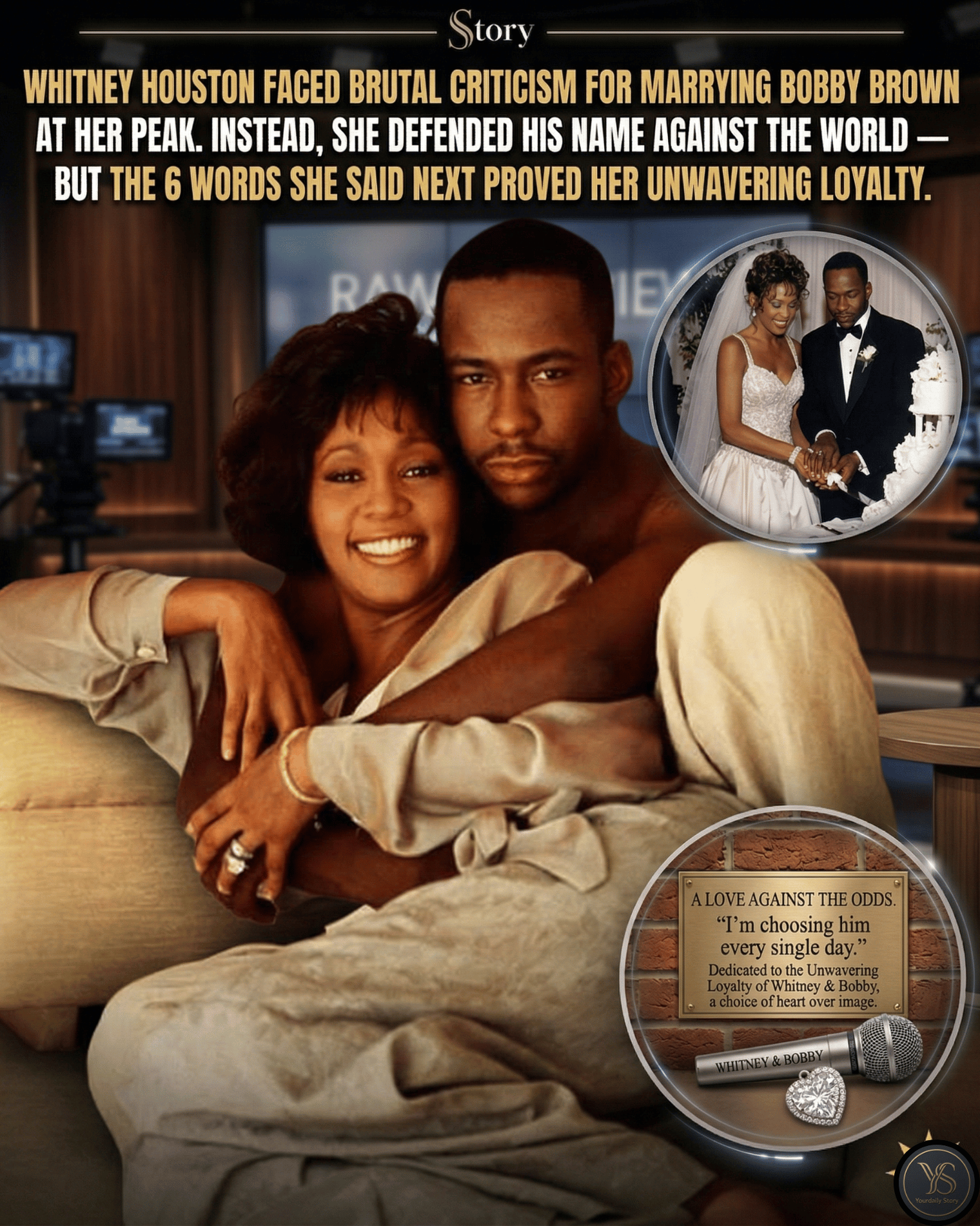Whitney Houston Faced Brutal Criticism For Marrying Bobby Brown At Her Peak. Instead, She Defended His Name Against The World — But The 6 Words She Said Next Proved Her Unwavering Loyalty.