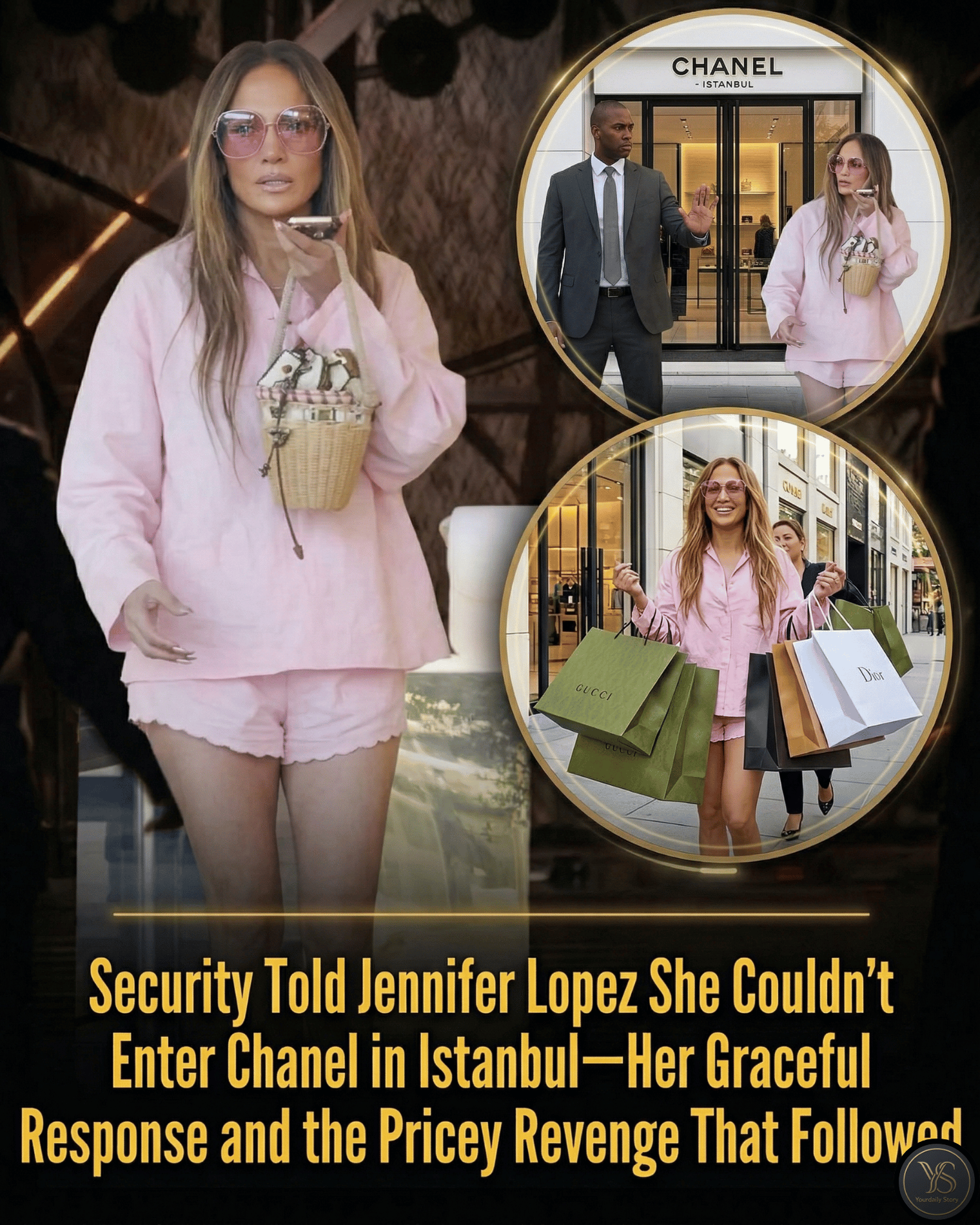 Security Told Jennifer Lopez She Couldn’t Enter Chanel in Istanbul—Her Graceful Response and the Pricey Revenge That Followed