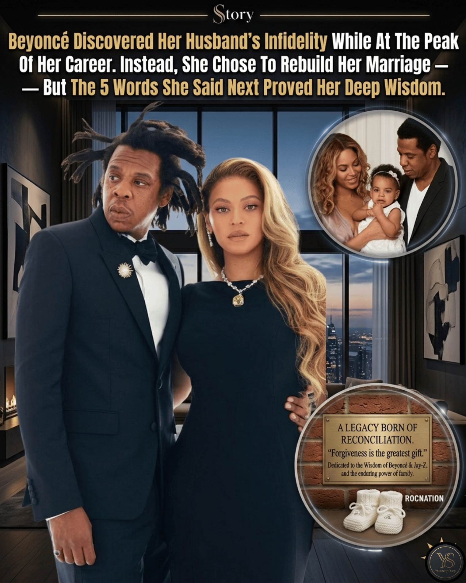 Beyoncé Discovered Her Husband’s Infidelity While At The Peak Of Her Career. Instead, She Chose To Rebuild Her Marriage — But The 5 Words She Said Next Proved Her Deep Wisdom.