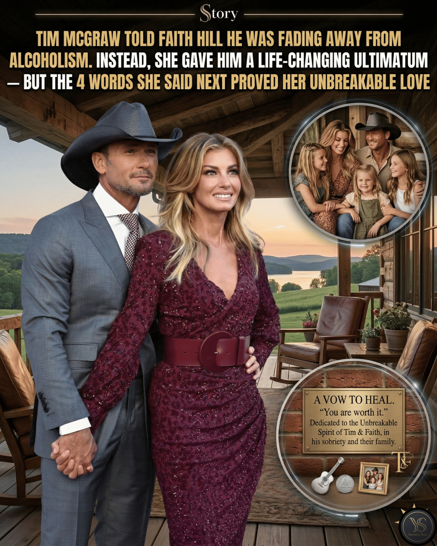 Tim McGraw Told Faith Hill He Was Fading Away From Alcoholism. Instead, She Gave Him A Life-Changing Ultimatum — But The 4 Words She Said Next Proved Her Unbreakable Love