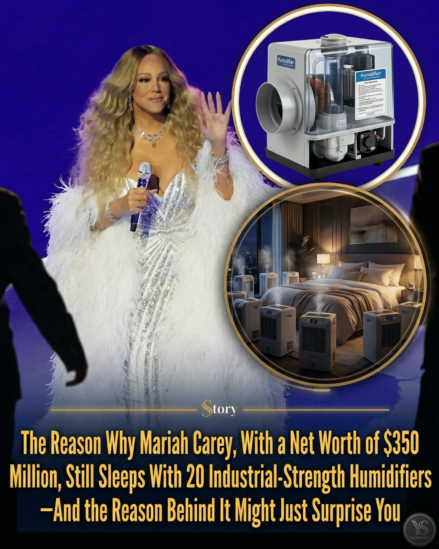 The Reason Why Mariah Carey, With a Net Worth of $350 Million, Still Sleeps With 20 Industrial-Strength Humidifiers—And the Reason Behind It Might Just Surprise You