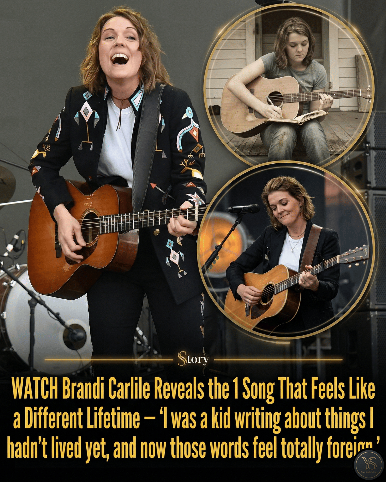 Brandi Carlile Reveals the 1 Song That Feels Like a Different Lifetime — “I was a kid writing about things I hadn’t lived yet, and now those words feel totally foreign.”