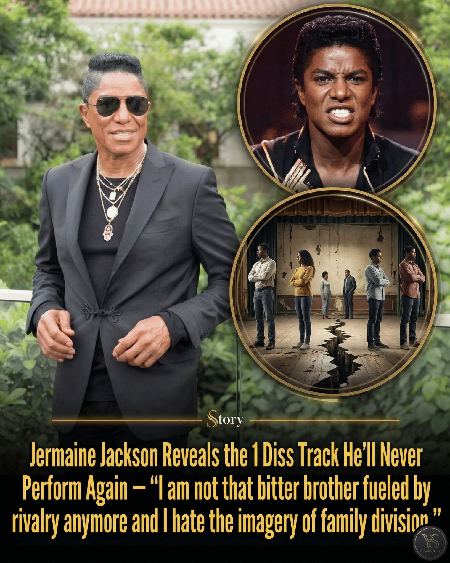 Jermaine Jackson Reveals the 1 Diss Track He’ll Never Perform Again — “I am not that bitter brother fueled by rivalry anymore and I hate the imagery of family division.”