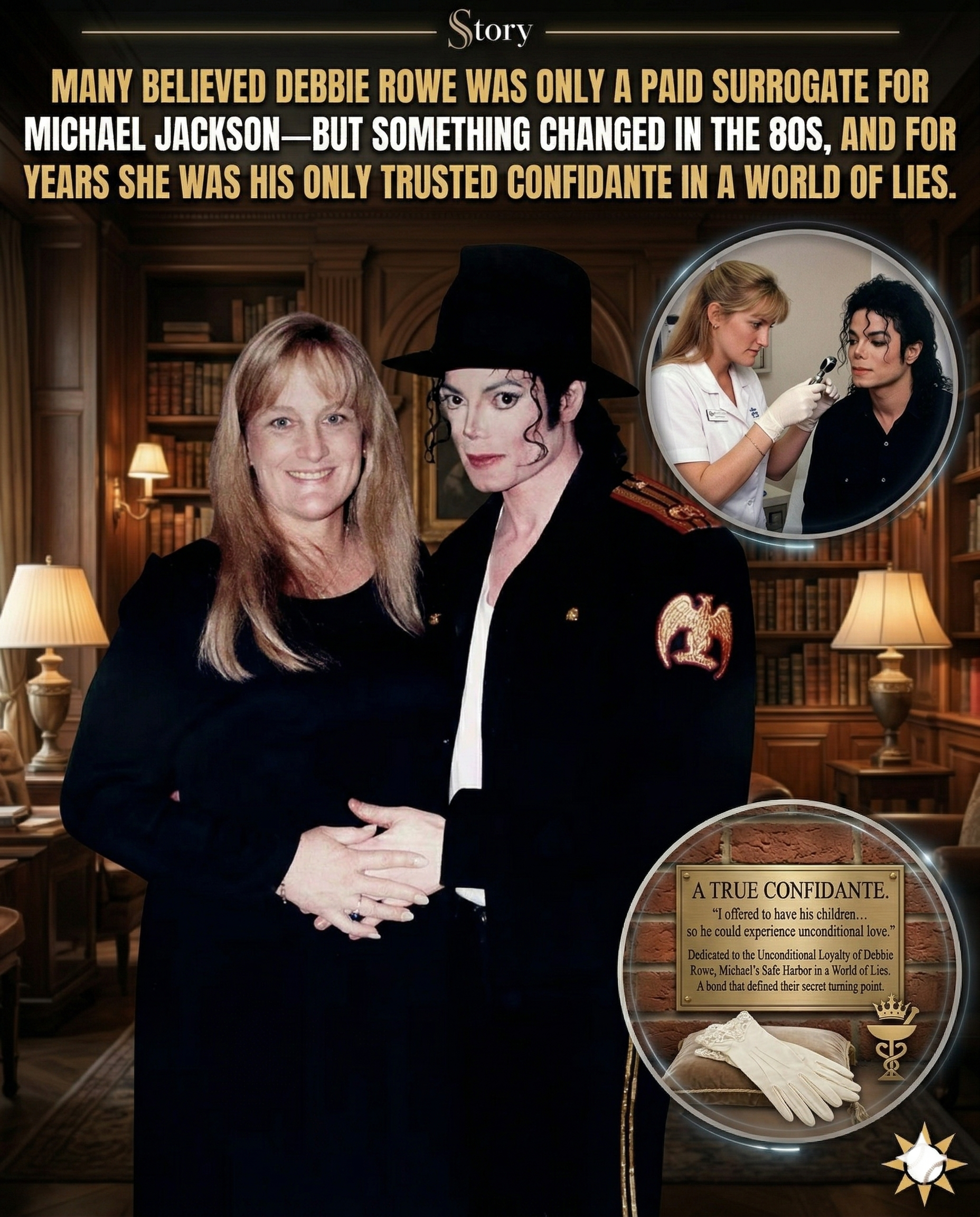 Many Believed Debbie Rowe Was Only A Paid Surrogate For Michael Jackson—But Something Changed In The 80s, And For Years She Was His Only Trusted Confidante In A World Of Lies.