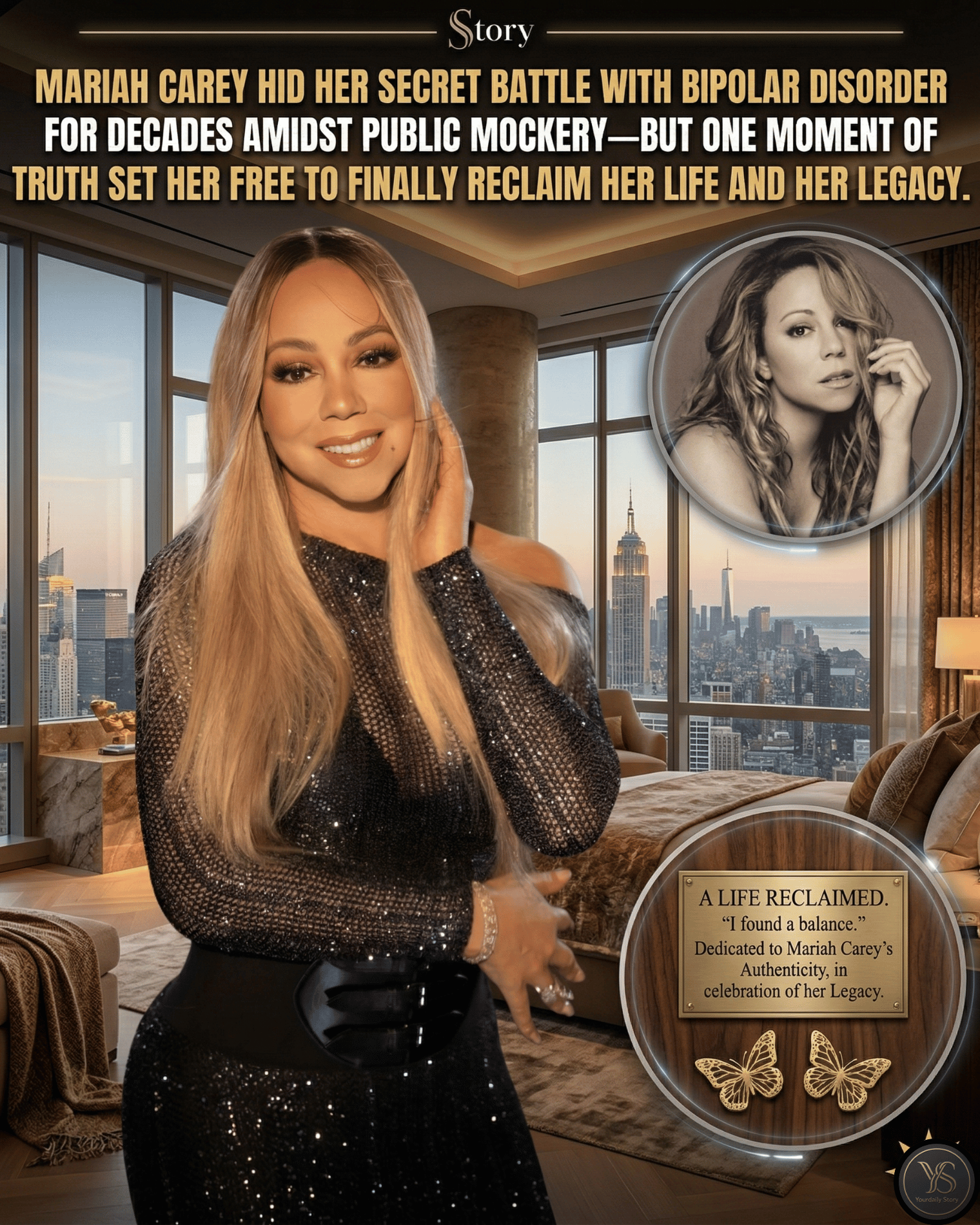 Mariah Carey Hid Her Secret Battle With Bipolar Disorder For Decades Amidst Public Mockery—But One Moment Of Truth Set Her Free To Finally Reclaim Her Life And Her Legacy.
