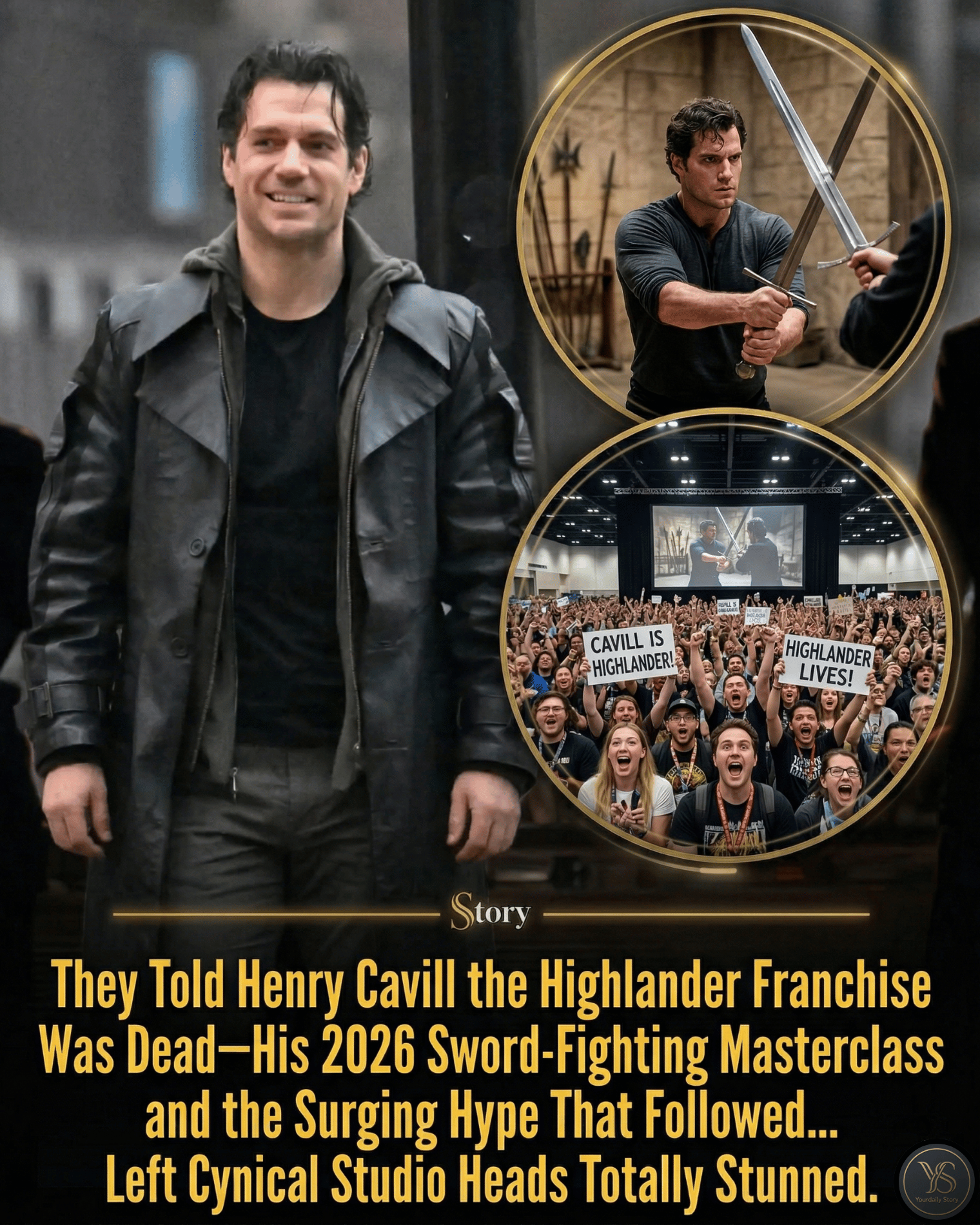 They Told Henry Cavill the Highlander Franchise Was Dead—His 2026 Sword-Fighting Masterclass and the Surging Hype That Followed Left Cynical Studio Heads Totally Stunned.