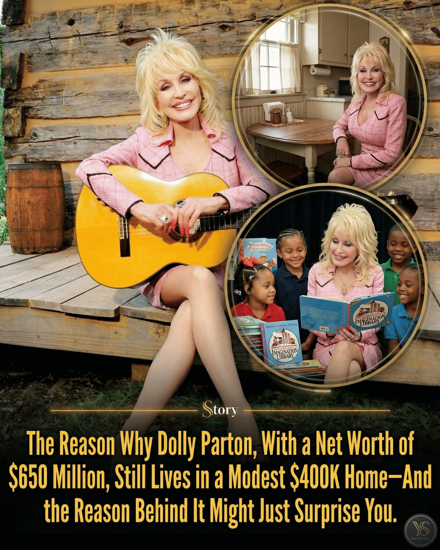 The Reason Why Dolly Parton, With a Net Worth of $650 Million, Still Lives in a Modest $400K Home—And the Reason Behind It Might Just Surprise You
