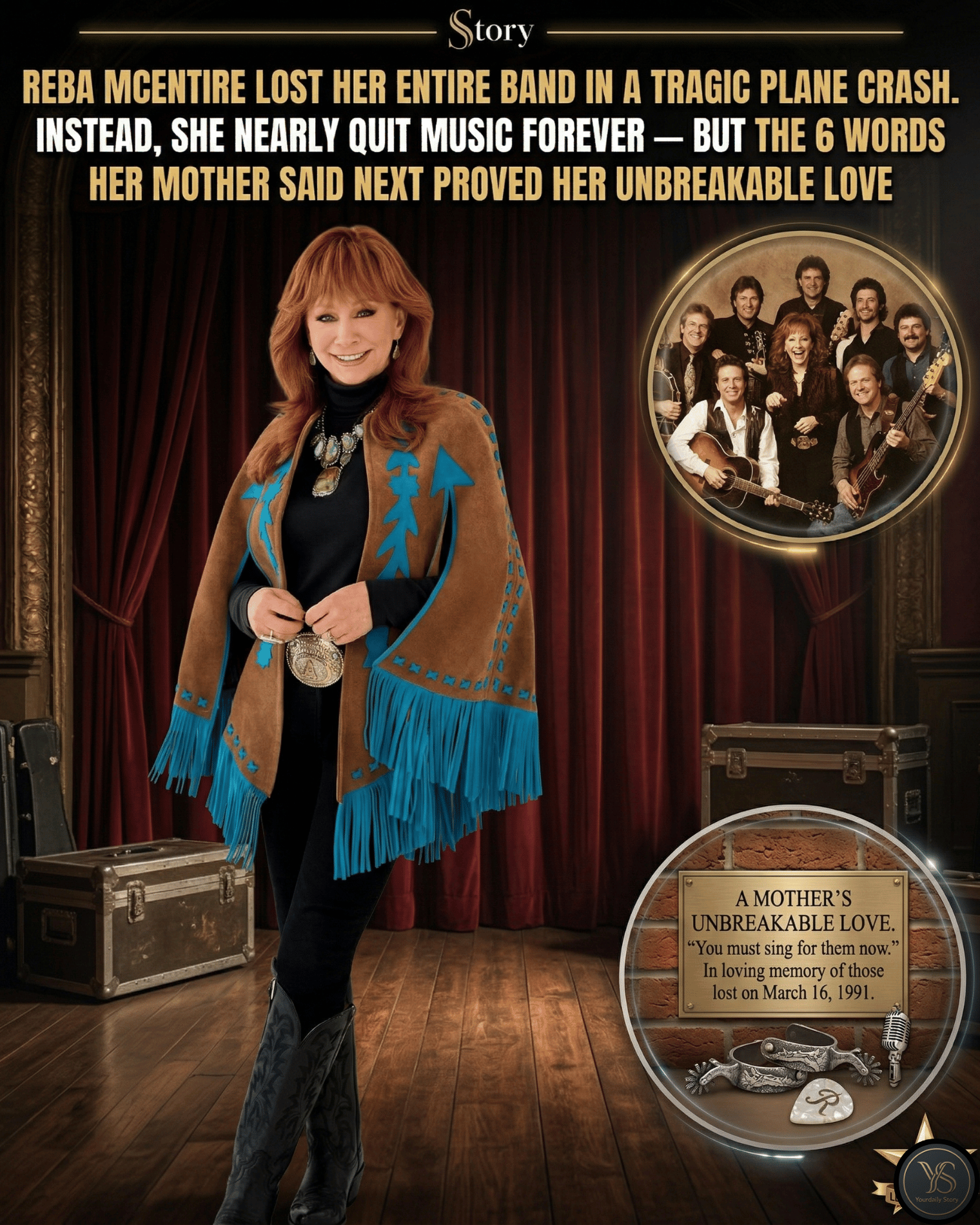 Reba McEntire Lost Her Entire Band In A Tragic Plane Crash. Instead, She Nearly Quit Music Forever — But The 6 Words Her Mother Said Next Proved Her Unbreakable Love