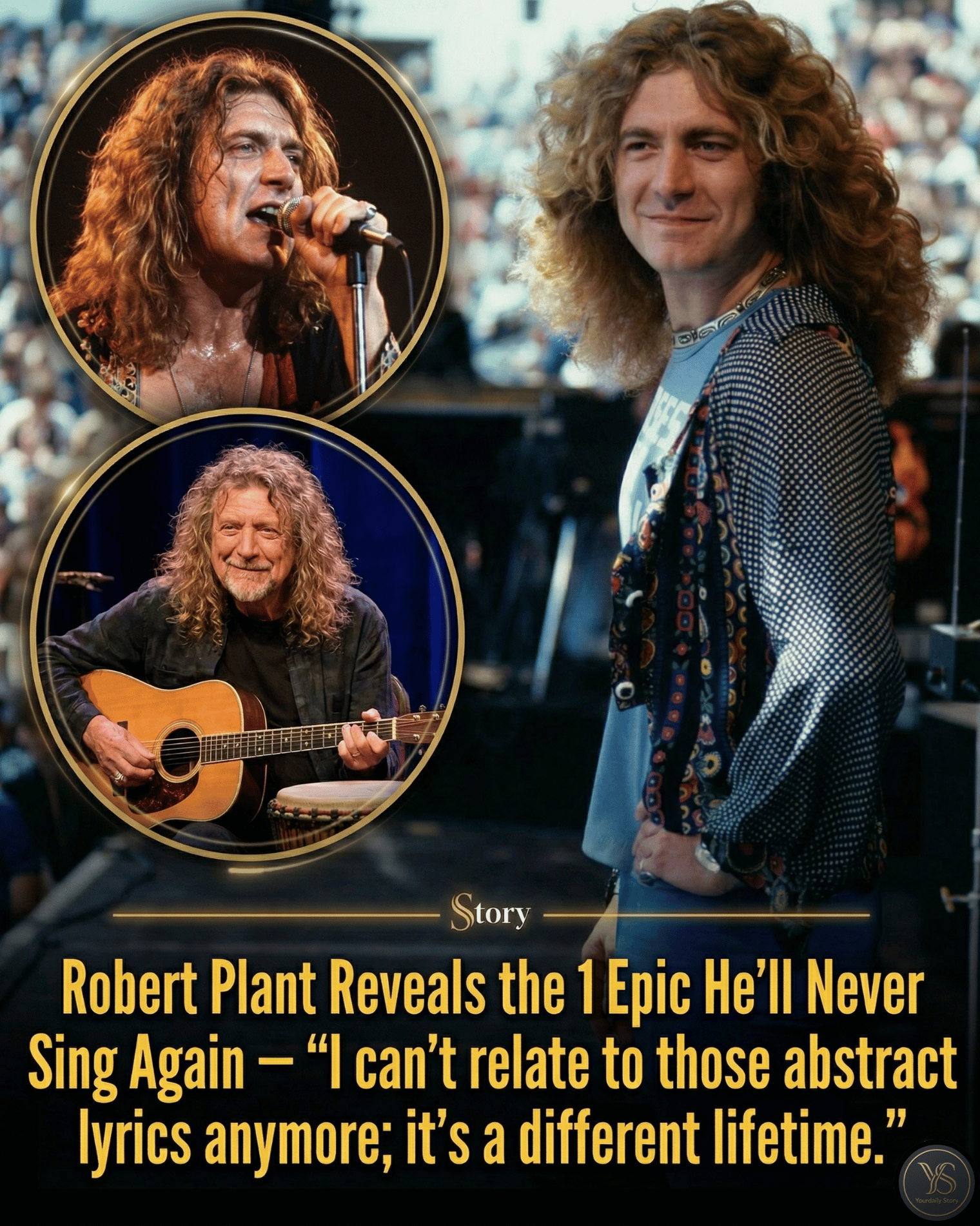 Robert Plant Reveals the 1 Epic He’ll Never Sing Again — “I can’t relate to those abstract lyrics anymore; it’s a different lifetime.”
