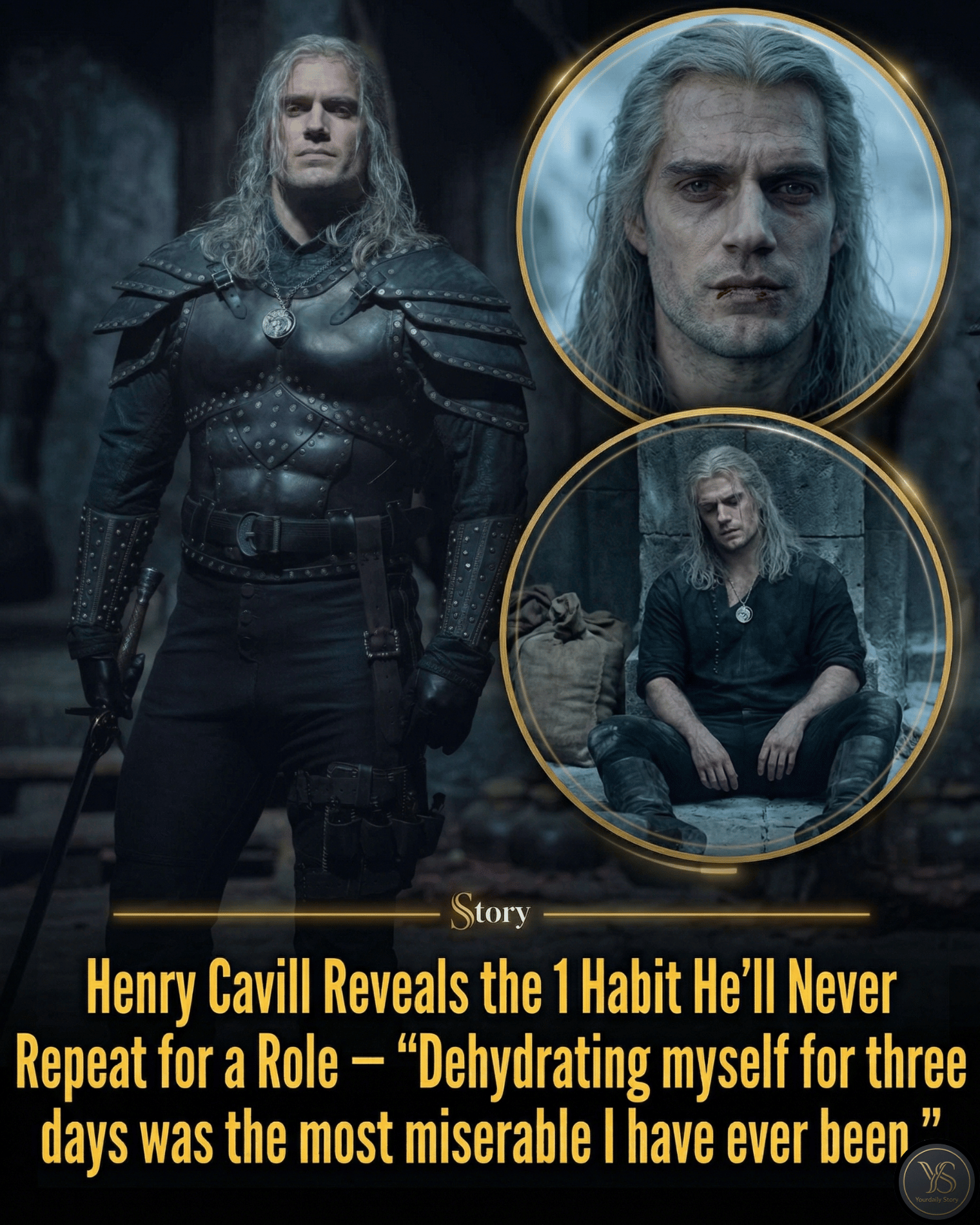 Henry Cavill Reveals the 1 Habit He’ll Never Repeat for a Role — “Dehydrating myself for three days was the most miserable I have ever been.”
