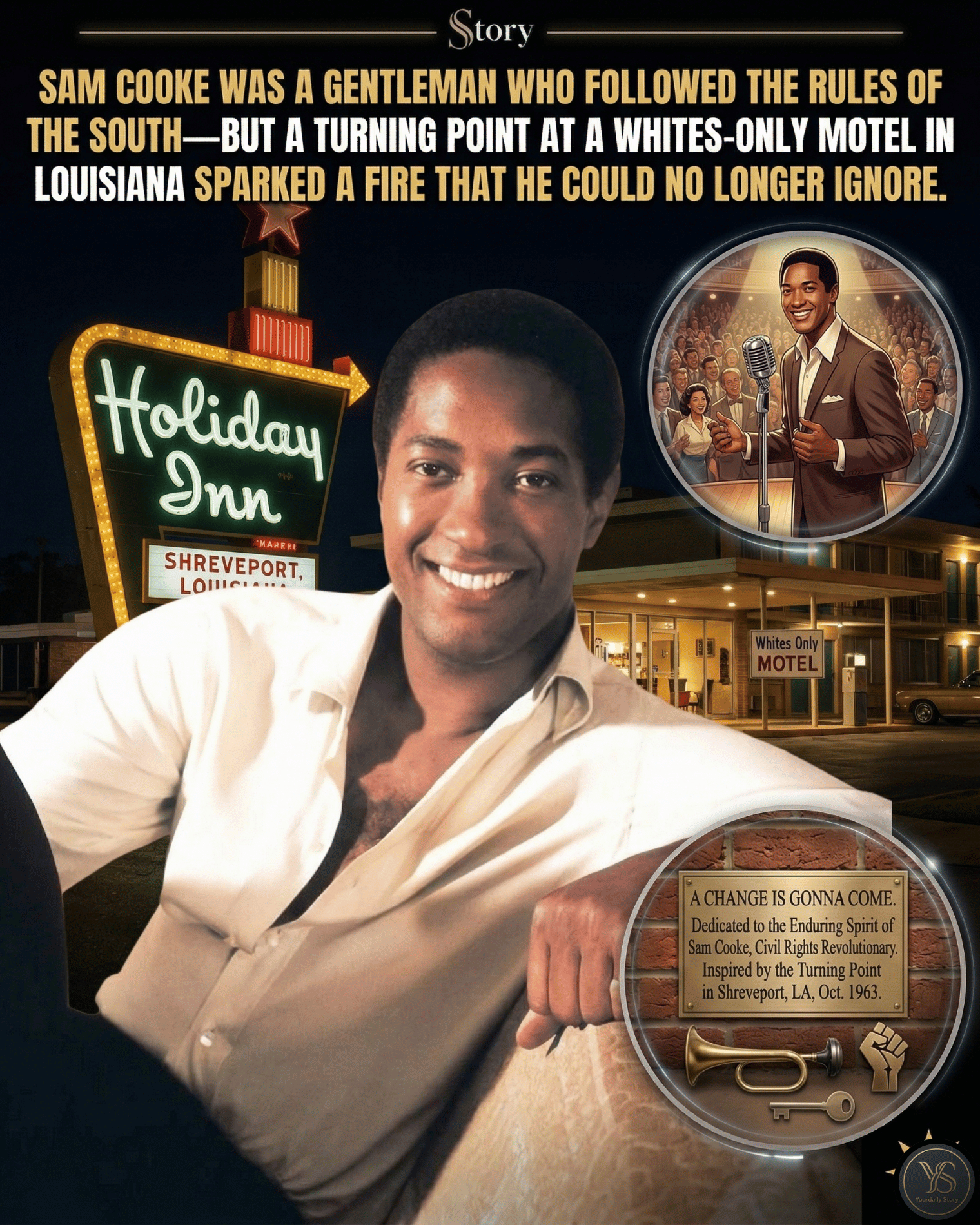 Sam Cooke Was A Gentleman Who Followed The Rules Of The South—But A Turning Point At A Whites-Only Motel In Louisiana Sparked A Fire That He Could No Longer Ignore.