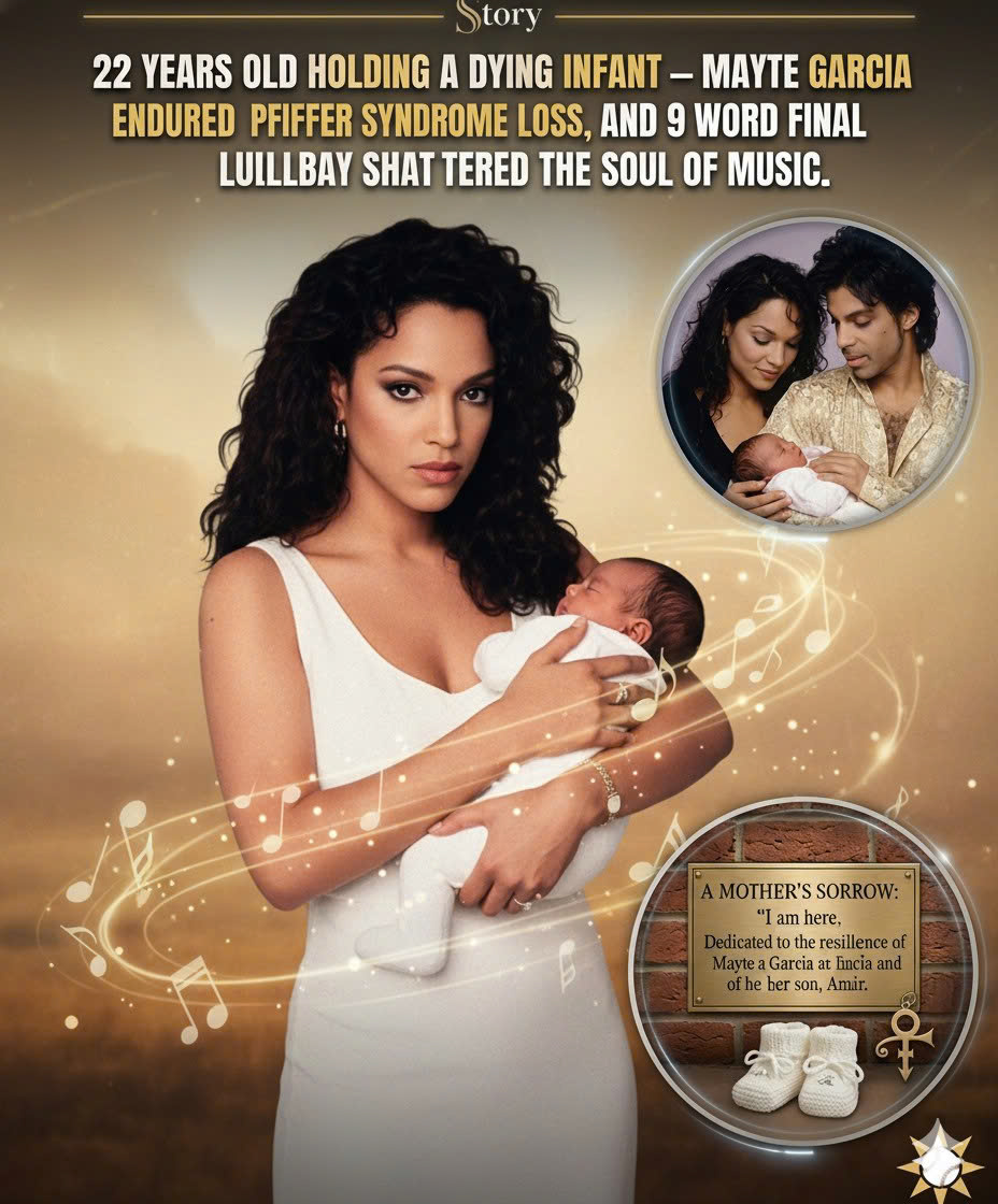 22 Years Old Holding a Dying Infant — Mayte Garcia Endured Pfeiffer Syndrome Loss, and 9-Word Final Lullaby Shattered the Soul of Music.