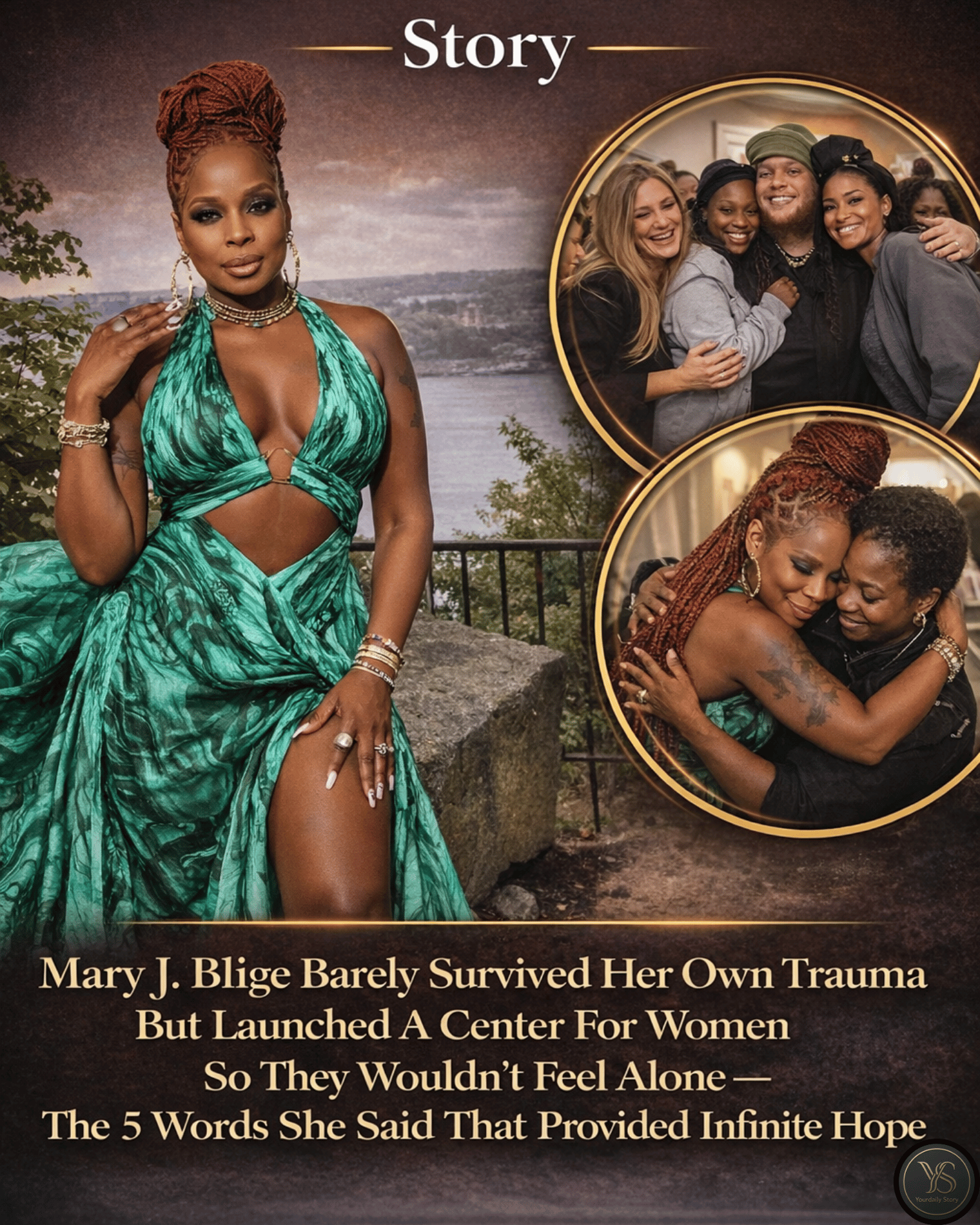 Mary J. Blige Barely Survived Her Own Trauma But Launched A Center For Women So They Wouldn’t Feel Alone — The 5 Words She Said That Provided Infinite Hope