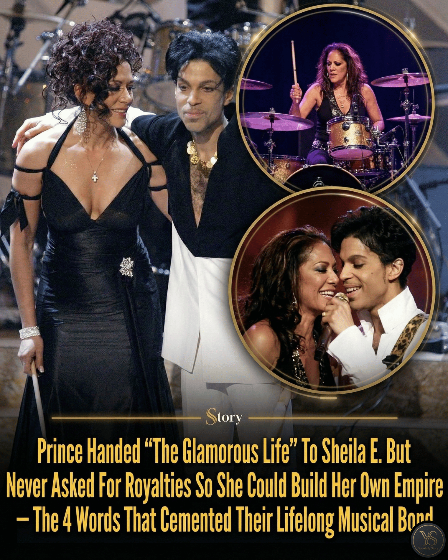 Prince Handed “The Glamorous Life” To Sheila E. But Never Asked For Royalties So She Could Build Her Own Empire — The 4 Words That Cemented Their Lifelong Musical Bond